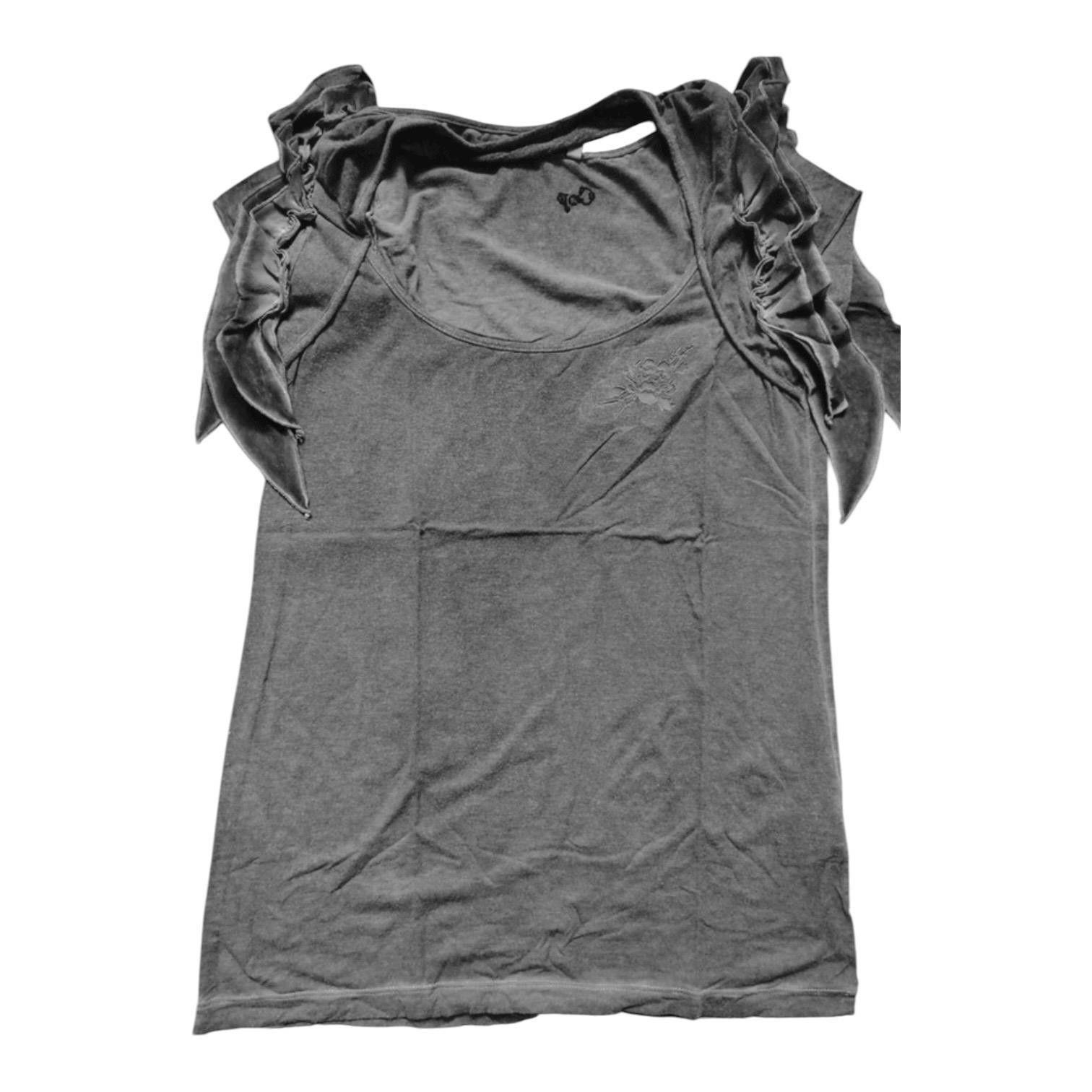 Cop Copine The Cop Copine Cutout Frilly Tee Size S / US 4 / IT 40 - 1 Thumbnail