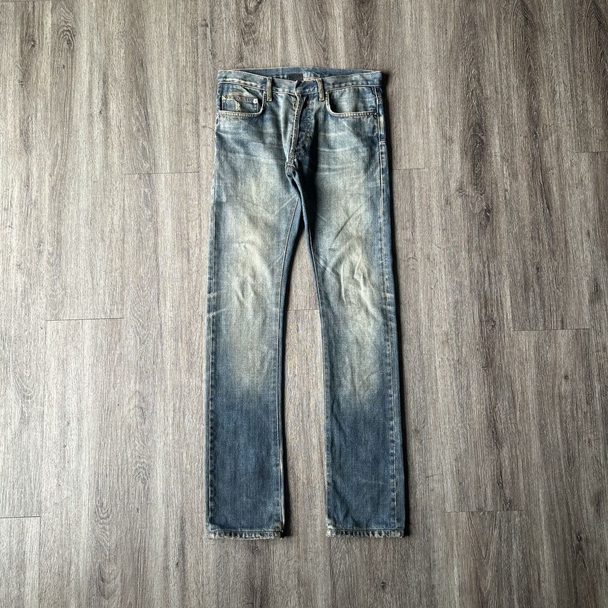 Dior Homme04AWエディ期 “VICTIM期”グレー スキニーデニム 中古・古着通販】Dior Homme (ディオール オム) 07AW エディ期