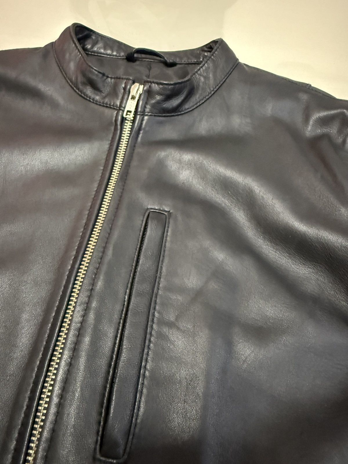 Journal Standard Journal Standard Sheepskin Leather Jacket Size US L / EU 52-54 / 3 - 2 Thumbnail