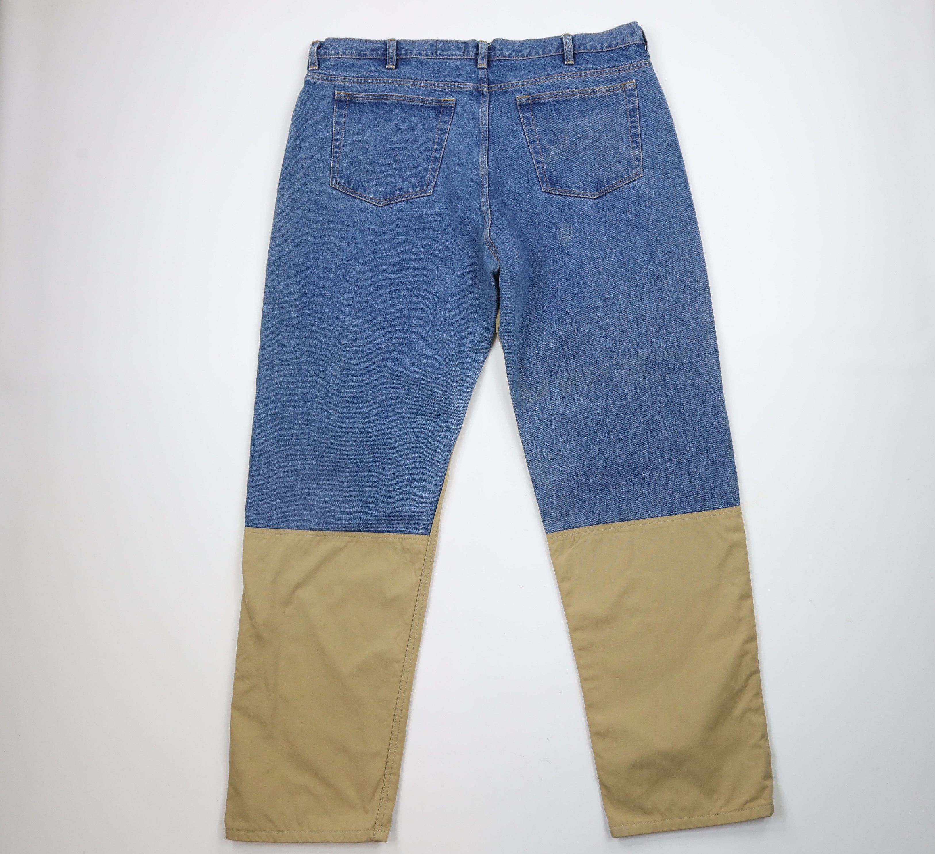 Cabelas × Vintage Vintage 90s Cabelas Denim Field Brush Hunting Jeans Cotton Size US 42 / EU 58 - 10 Thumbnail