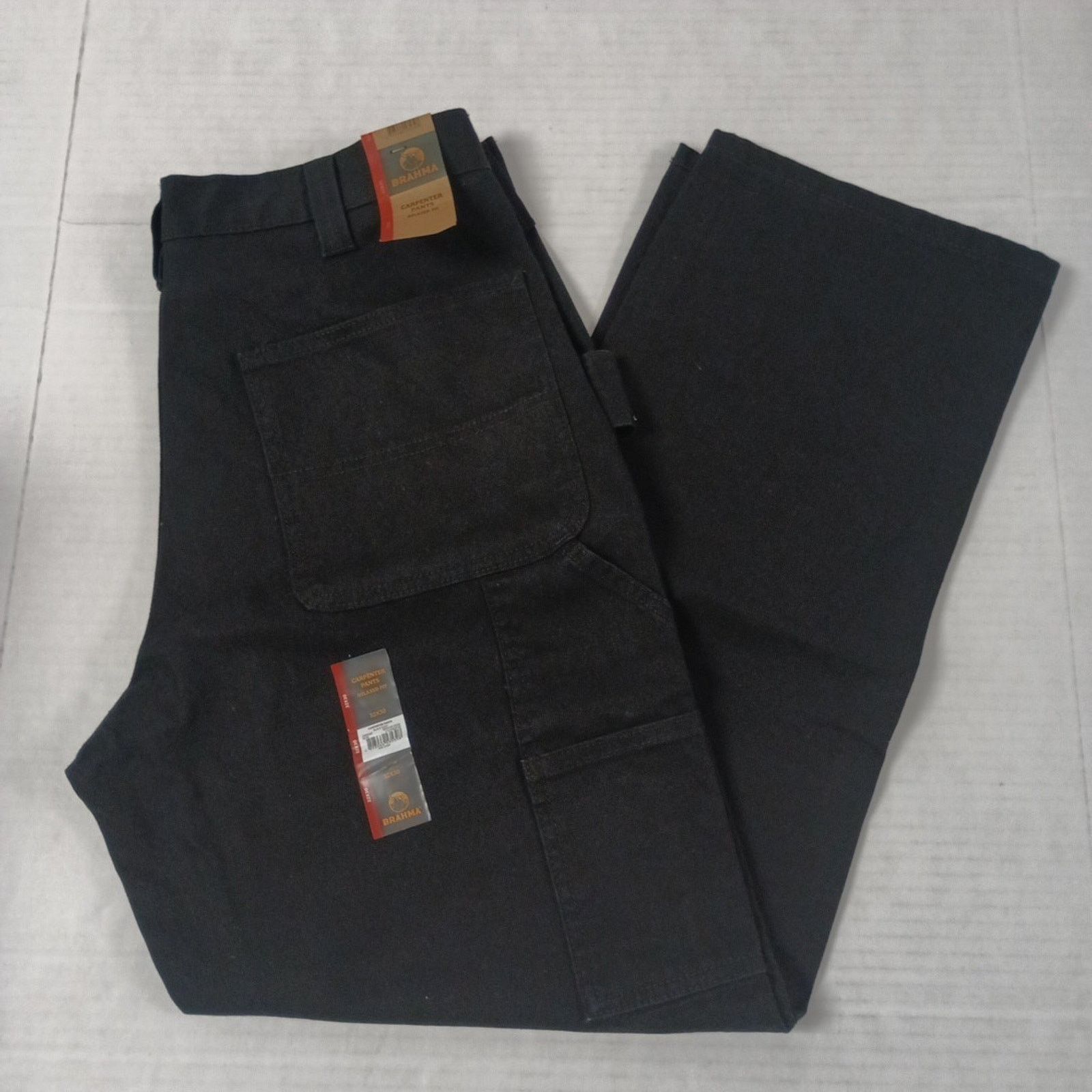 Other Brahma Work Carpenter Pants Men Size 32x30 Black Relaxed Fit Size US 32 / EU 48 - 1 Thumbnail