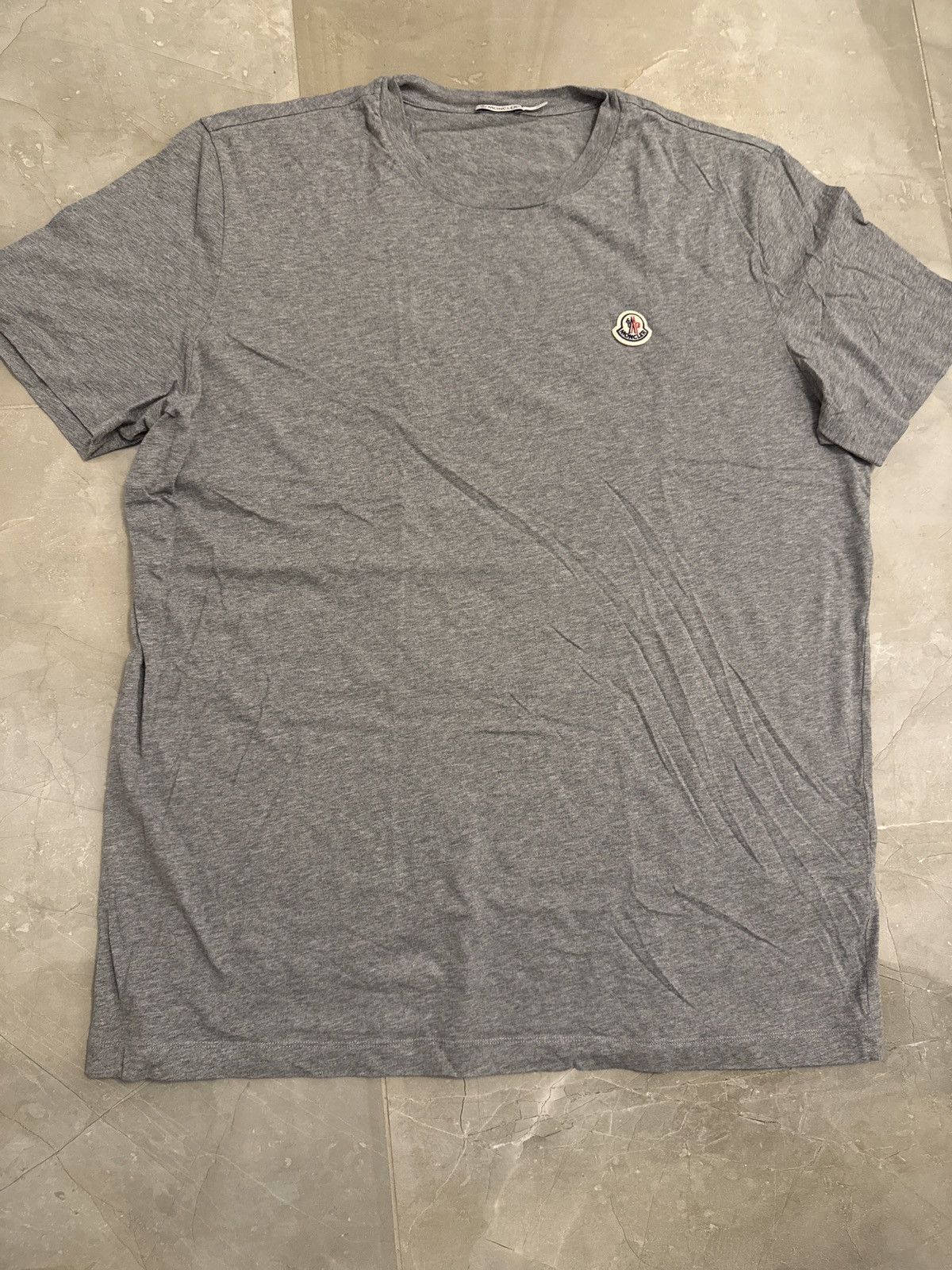 Moncler Grey T-shirt Size US XXL / EU 58 / 5 - 1 Thumbnail