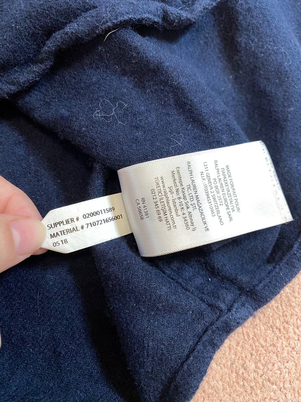 Polo Ralph Lauren Polo Ralph Lauren Vintage Denim Shirt 20% WOOL Size US XS / EU 42 / 0 - 5 Thumbnail