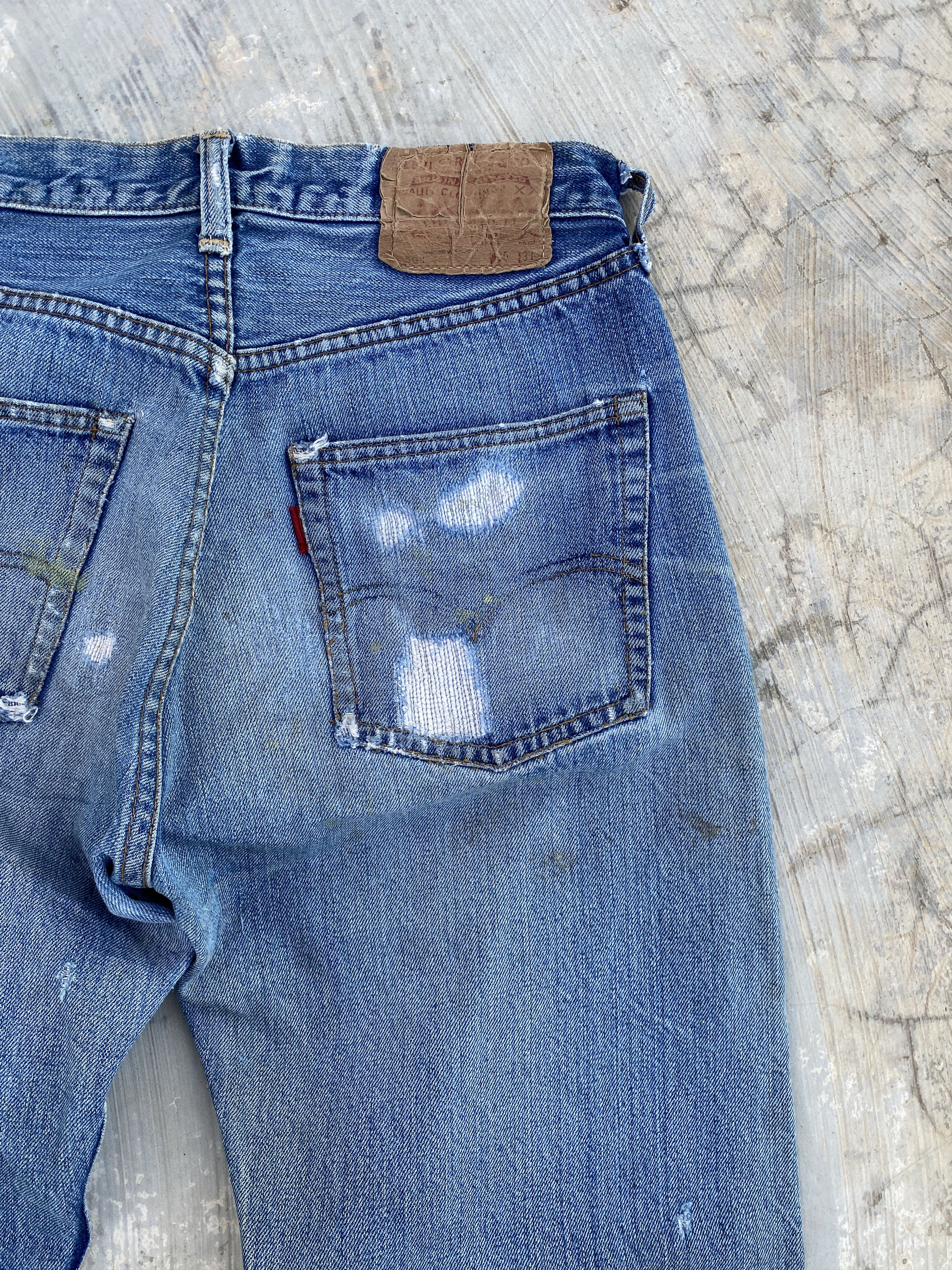 Levi's × Vintage Vintage 60/70s Levis 501 Big E Redline #6 Selvedge Jeans Size US 28 / EU 44 - 8 Thumbnail