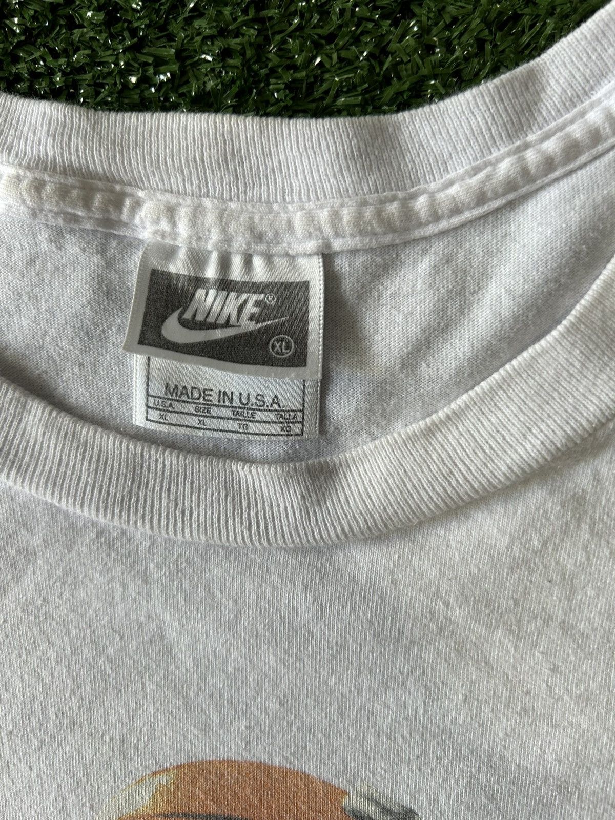 Nike VINTAGE NIKE MICHAL JORDAN JORDANS BACK DOUBLE SIDED TEE Size US XL / EU 56 / 4 - 4 Thumbnail