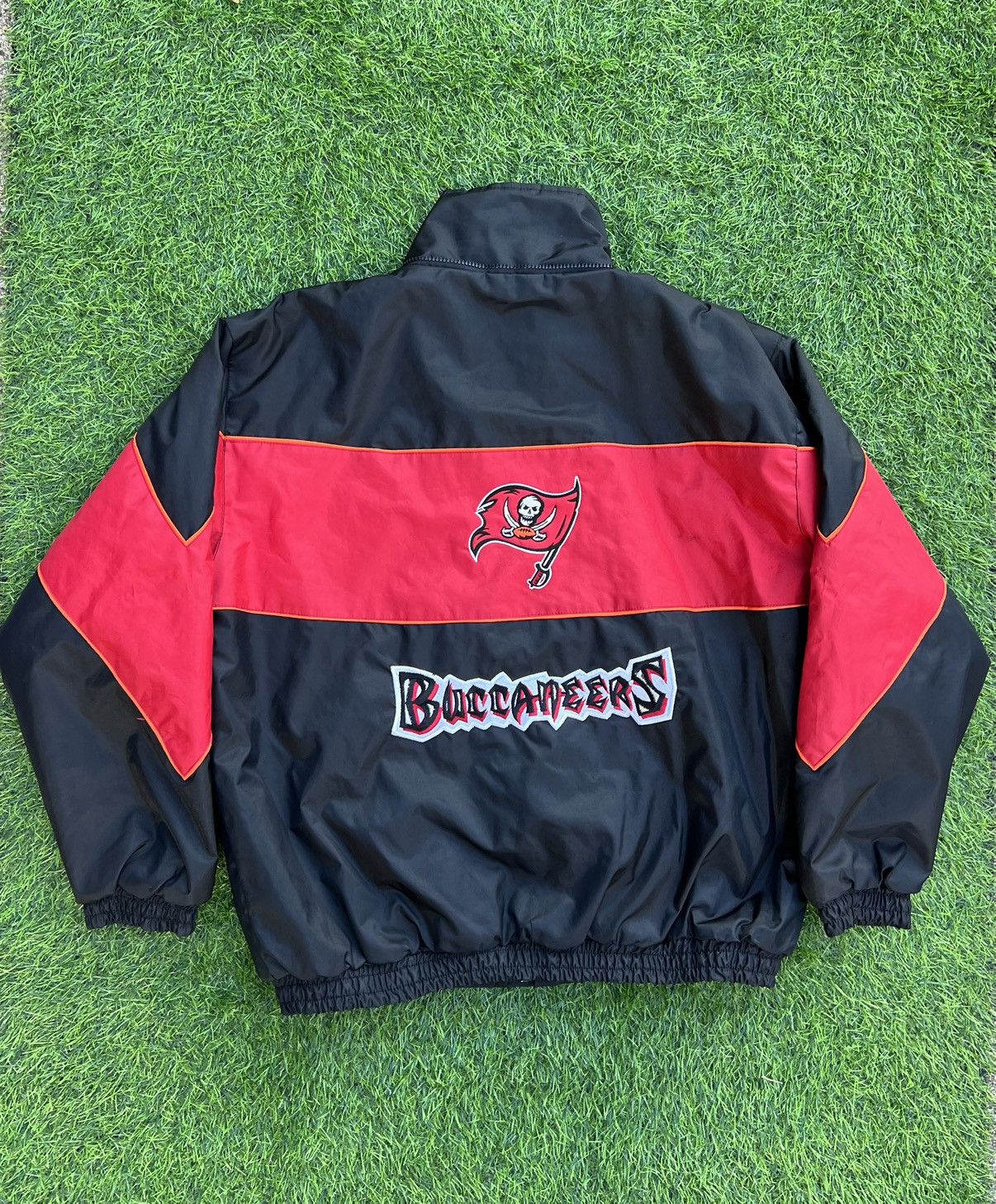 Vintage Tampa Bay Buccaneers Jeff Hamilton Pro 90s NFL jacket M