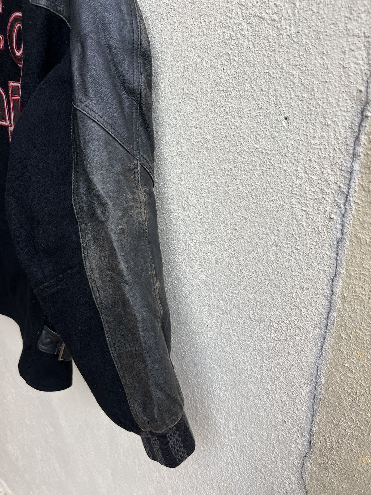 Leather Vintage Arrston Volaju Japan Distress Hybrid Leather Jacket Size US M / EU 48-50 / 2 - 17 Thumbnail