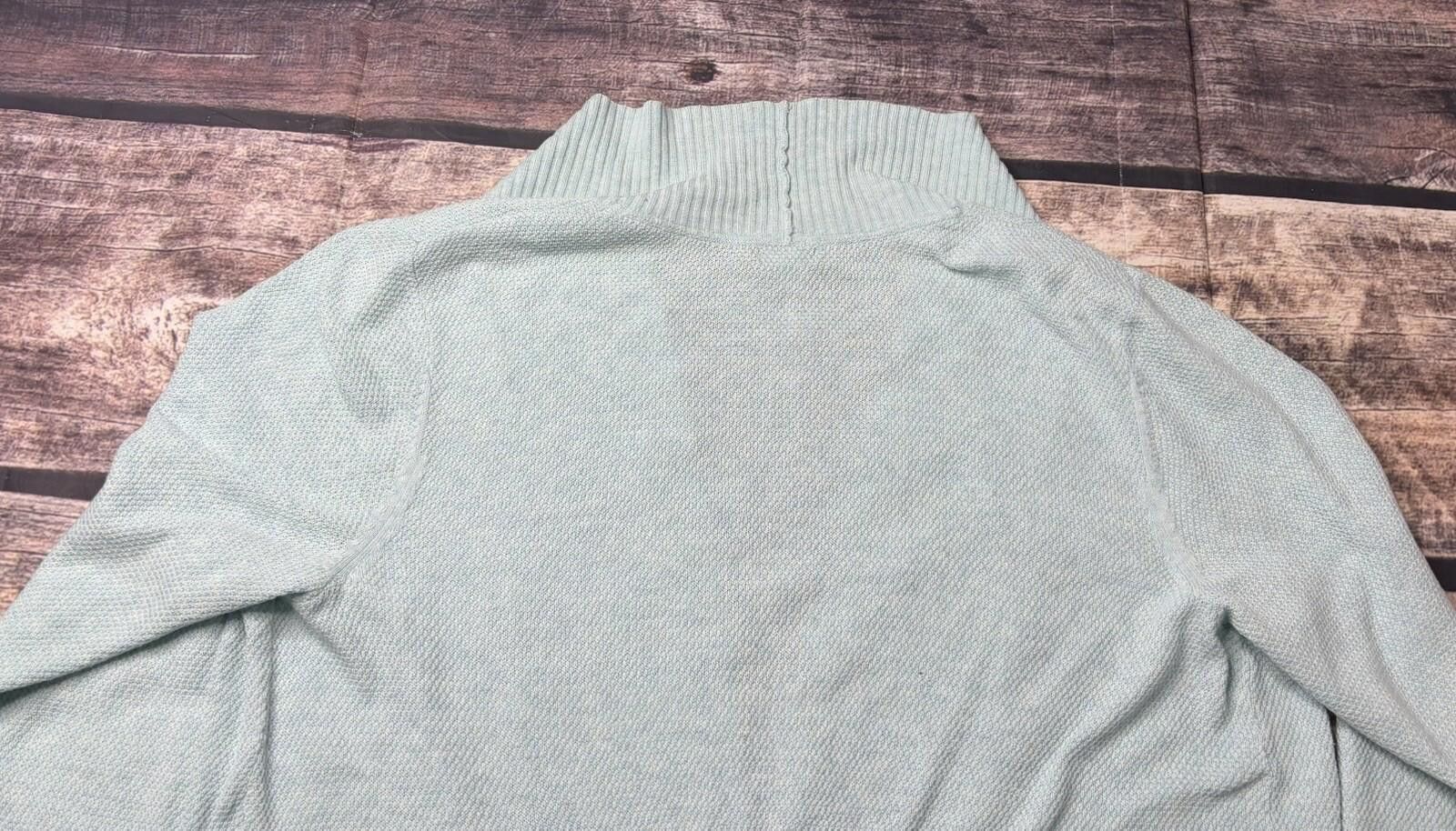 L.L. Bean LL Bean Cardigan Sweater Women's XL Light Blue Pockets Size XL / US 12-14 / IT 48-50 - 9 Thumbnail
