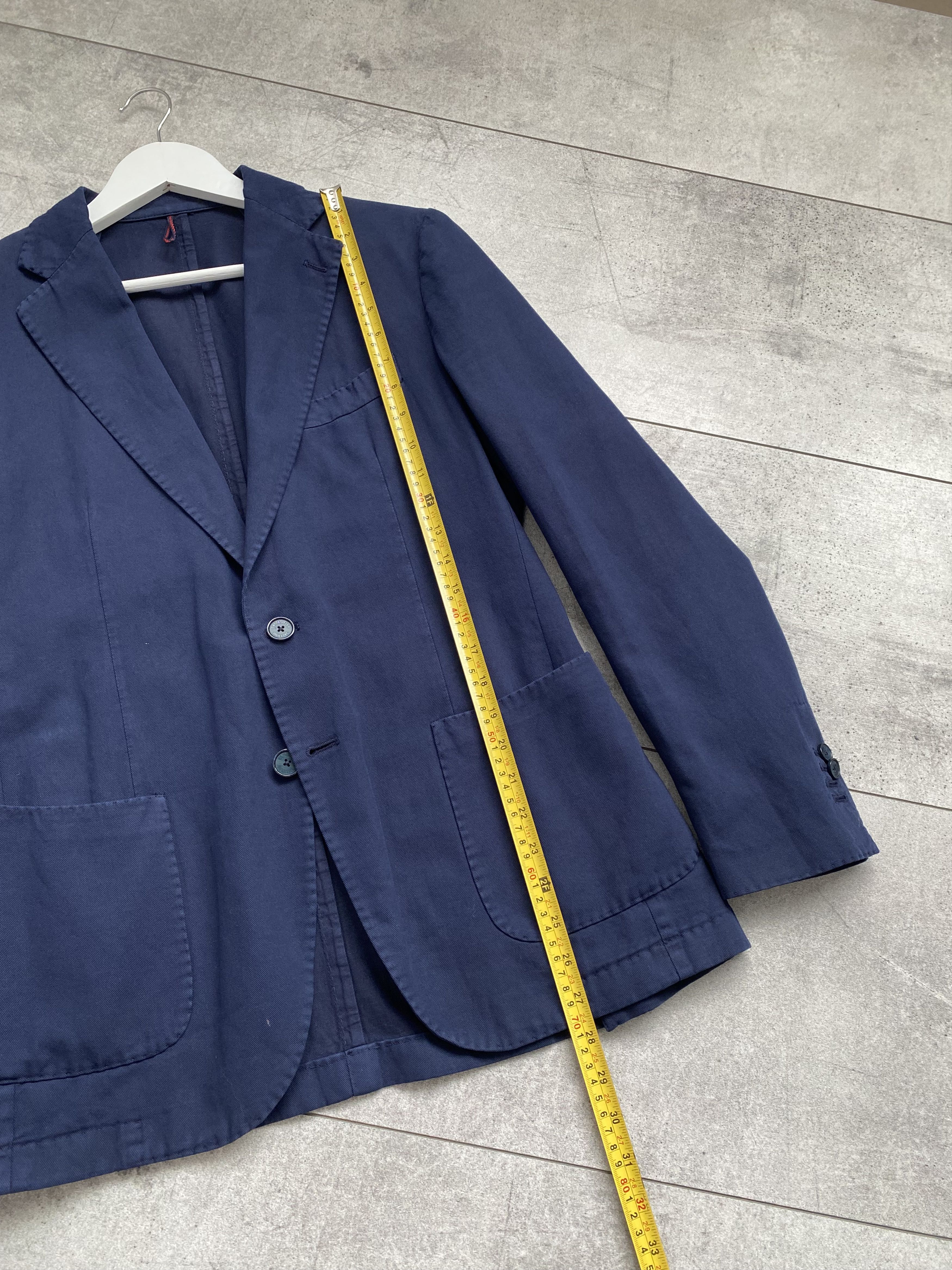 Other Santaniello Icegab Navy Cotton / Linen Jacket rrp575$ Size 50S - 13 Thumbnail