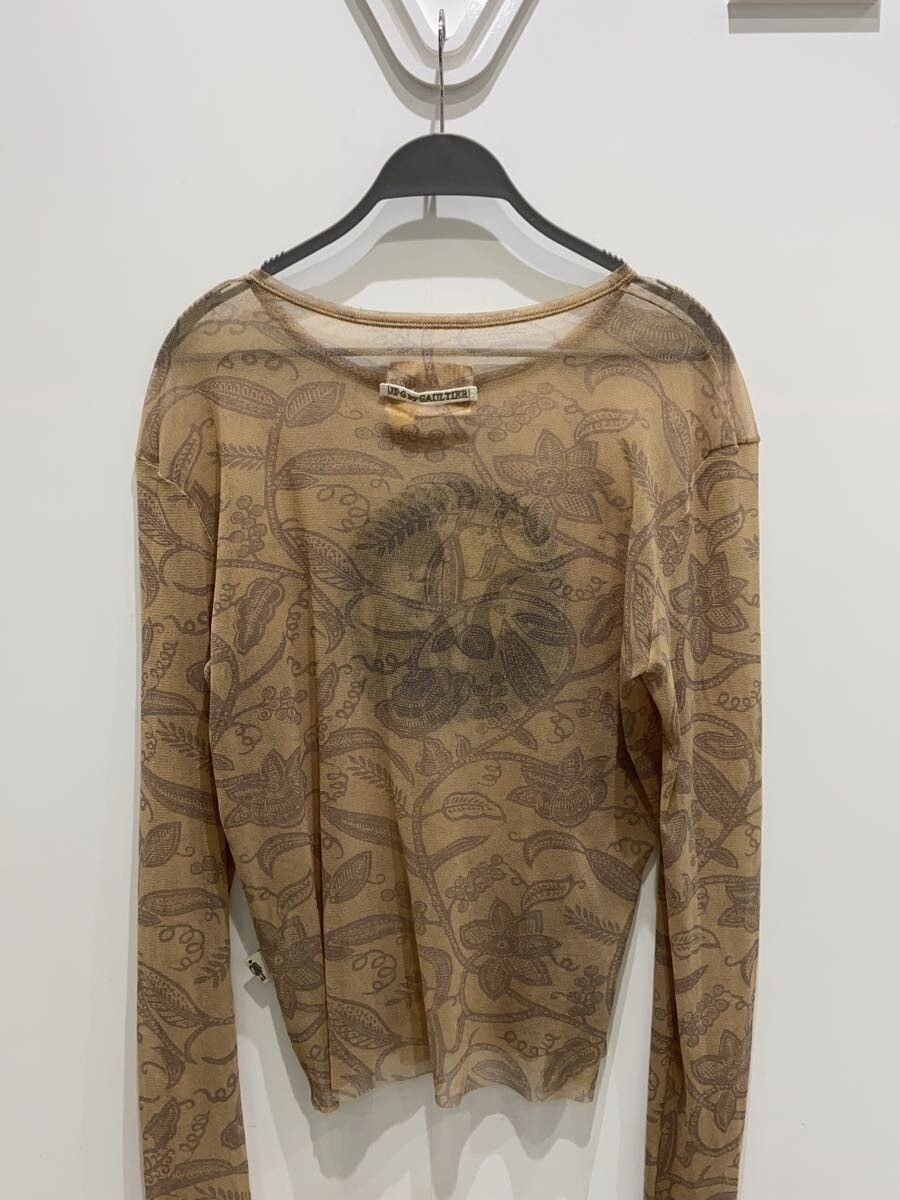 Jean Paul Gaultier Floral Mesh Long Sleeve Top Size M / US 6-8 / IT 42-44 - 2 Thumbnail