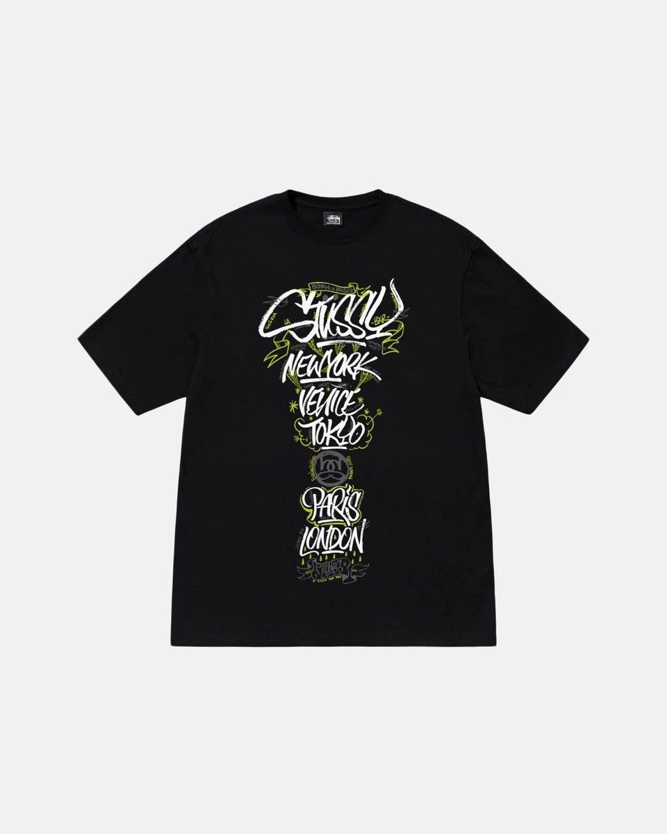 Born X Raised × Stussy Stussy x Born x Raised Handstyle Tee Medium Size US M / EU 48-50 / 2 - 1 Thumbnail