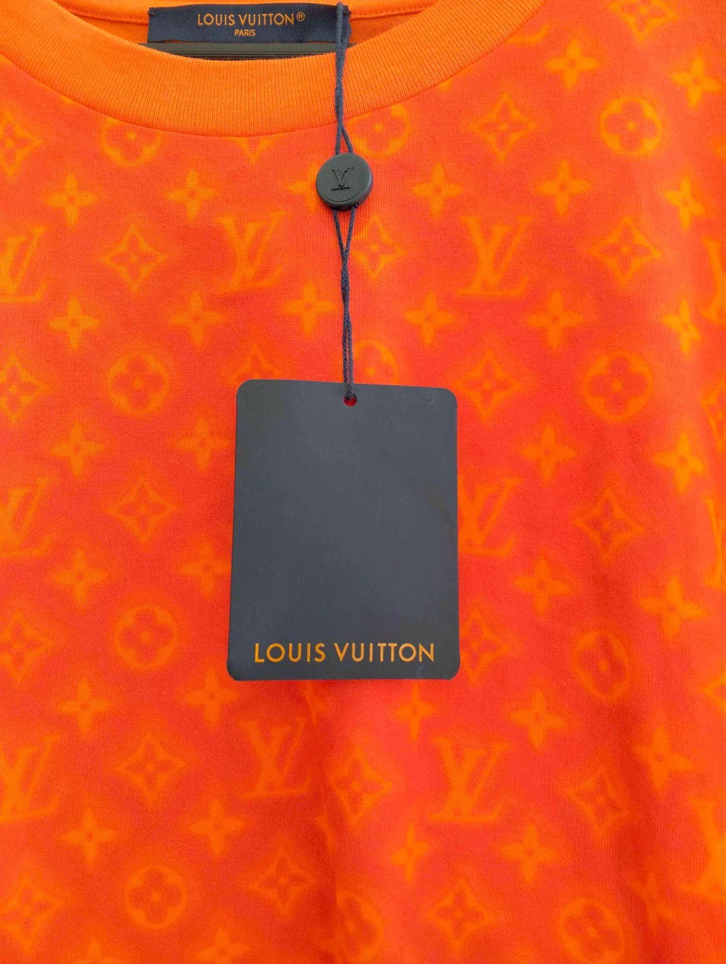 Louis Vuitton LV Monogram Letter Pattern Short Sleeve T-Shirt XXL New Size US XXL / EU 58 / 5 - 6 Thumbnail
