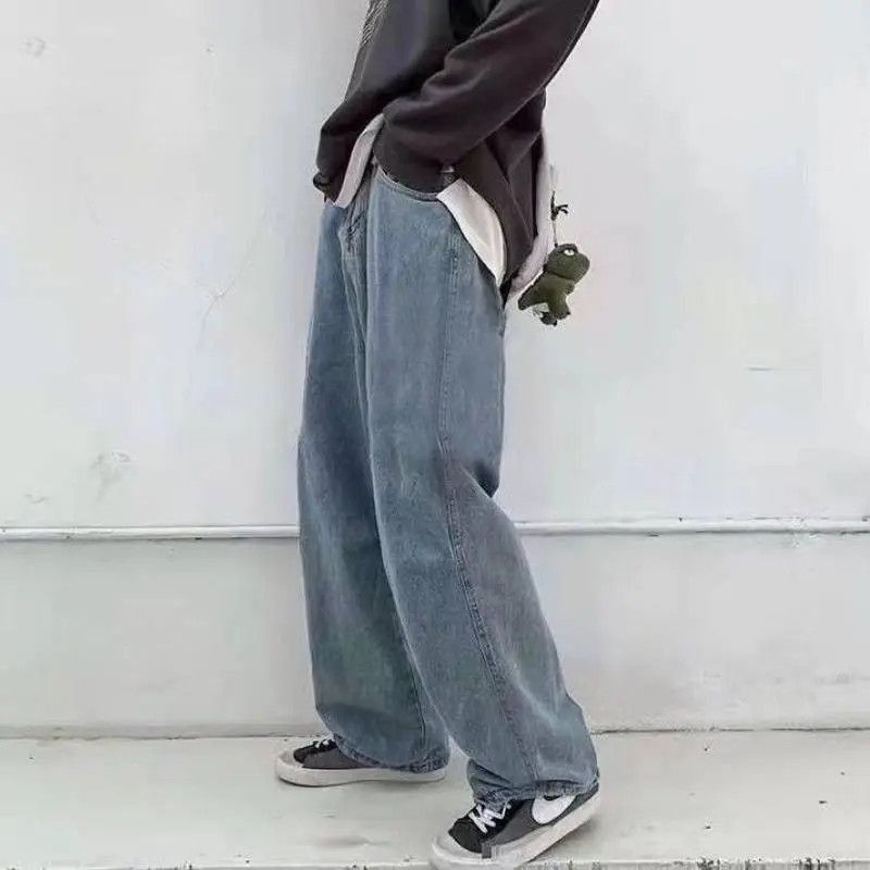 Japanese Brand Loose solid color retro jeans Size US 32 / EU 48 - 5 Thumbnail