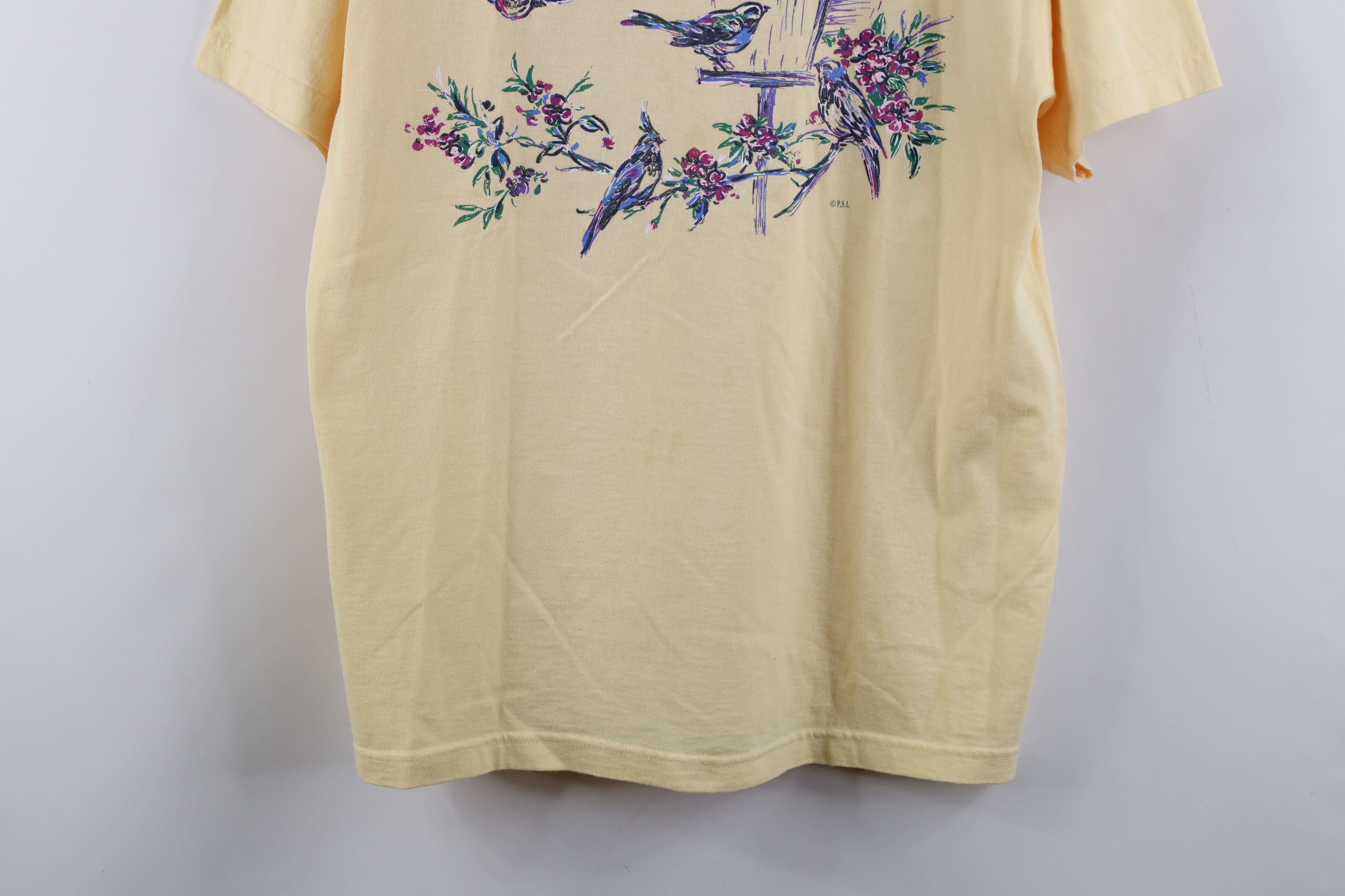 Vintage Vintage 90s Streetwear Mackinac Island Michigan Bird T-Shirt Size L / US 10 / IT 46 - 3 Thumbnail