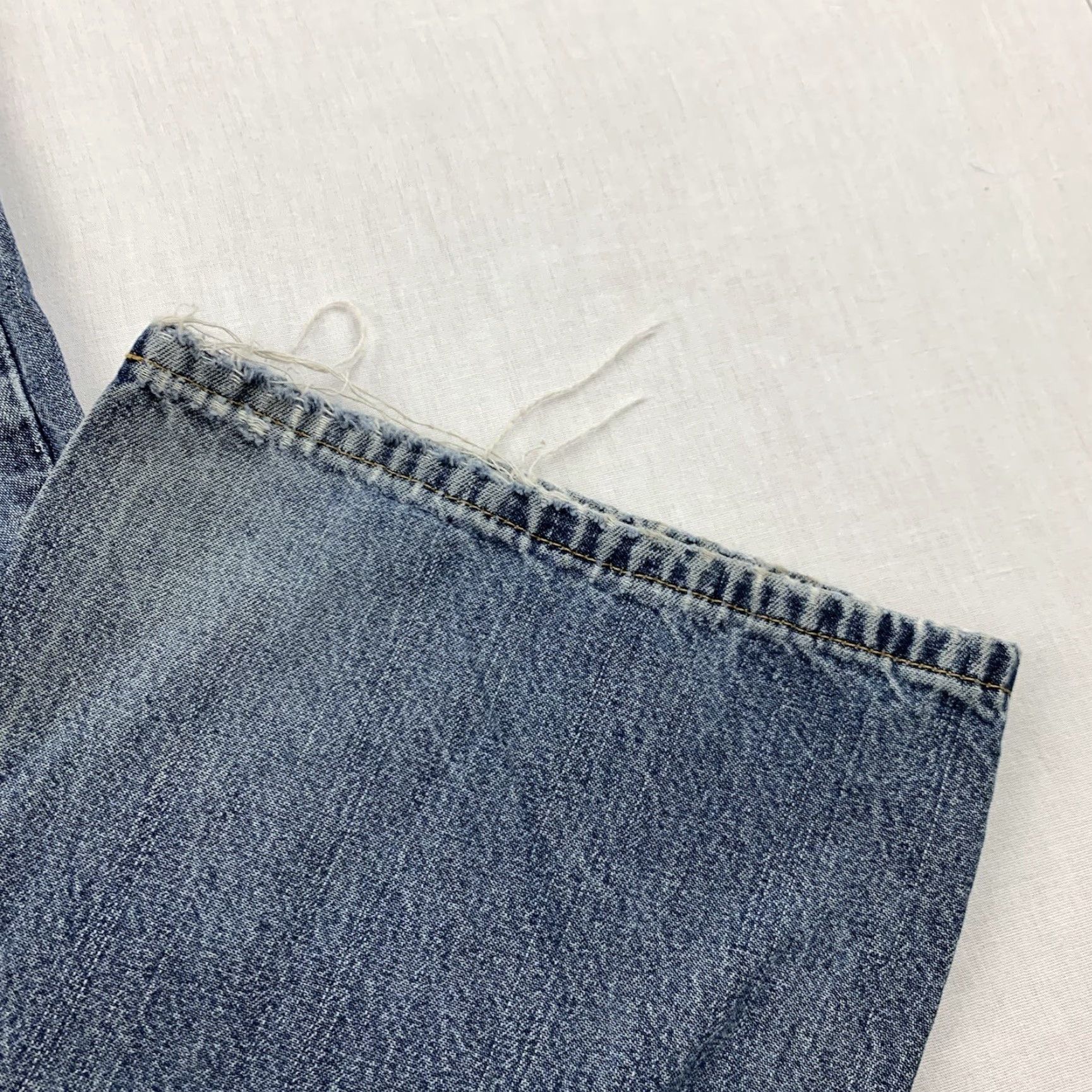 Vintage VINTAGE Urban Pipeline Jeans Adult 34x34 Blue Grunge Y2K Thrashed Faded Size US 34 / EU 50 - 3 Thumbnail
