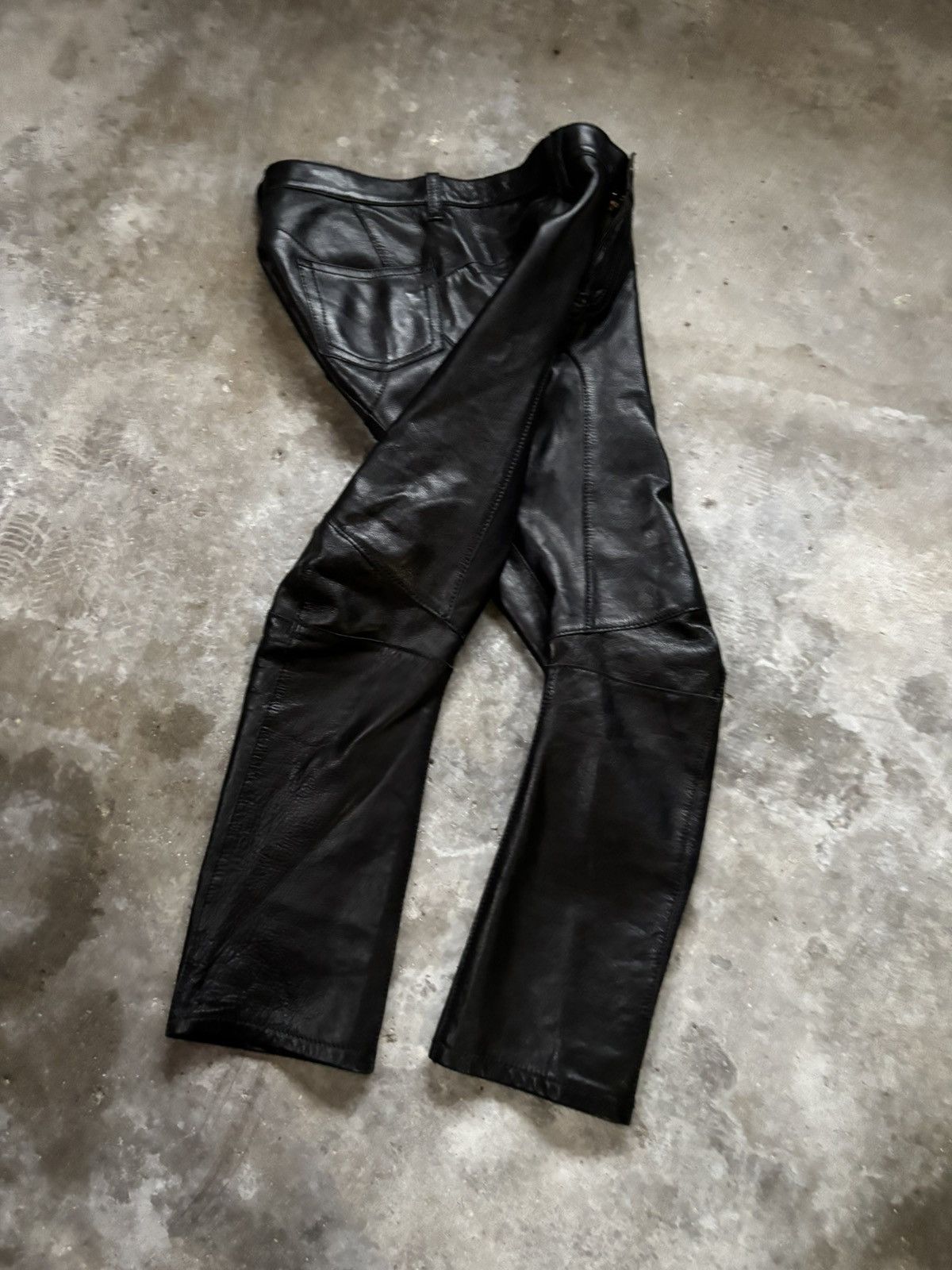 Junya Watanabe AD2004 3D Wrapped Leather Pants Size US 32 / EU 48 - 5 Thumbnail