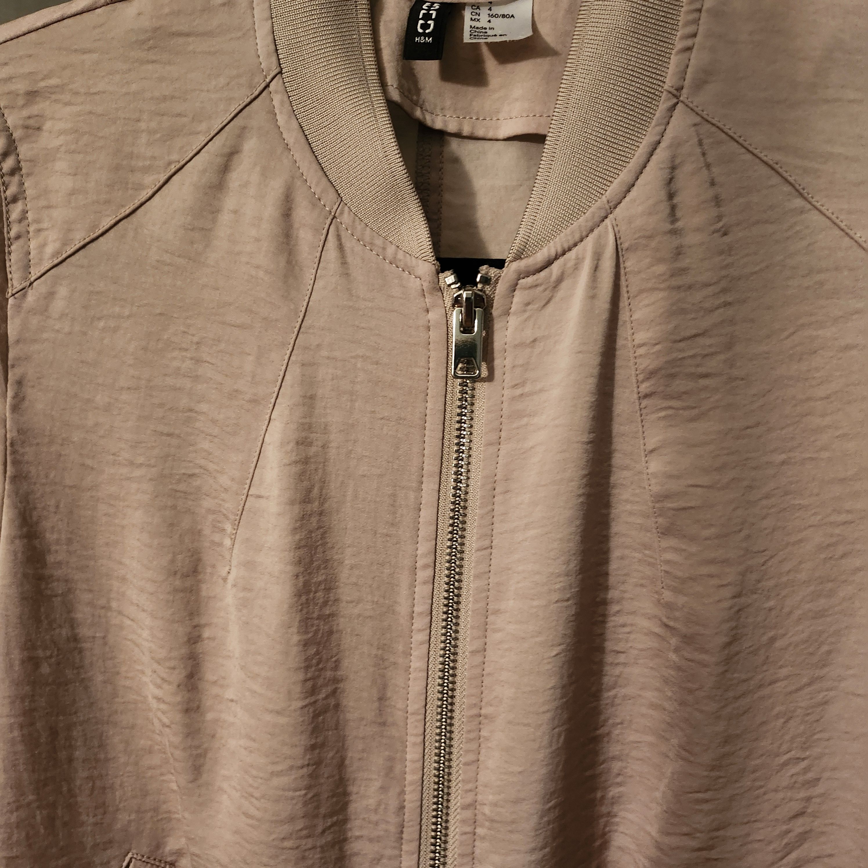 H&M Lightweight Bomber Jacket Size S / US 4 / IT 40 - 8 Thumbnail