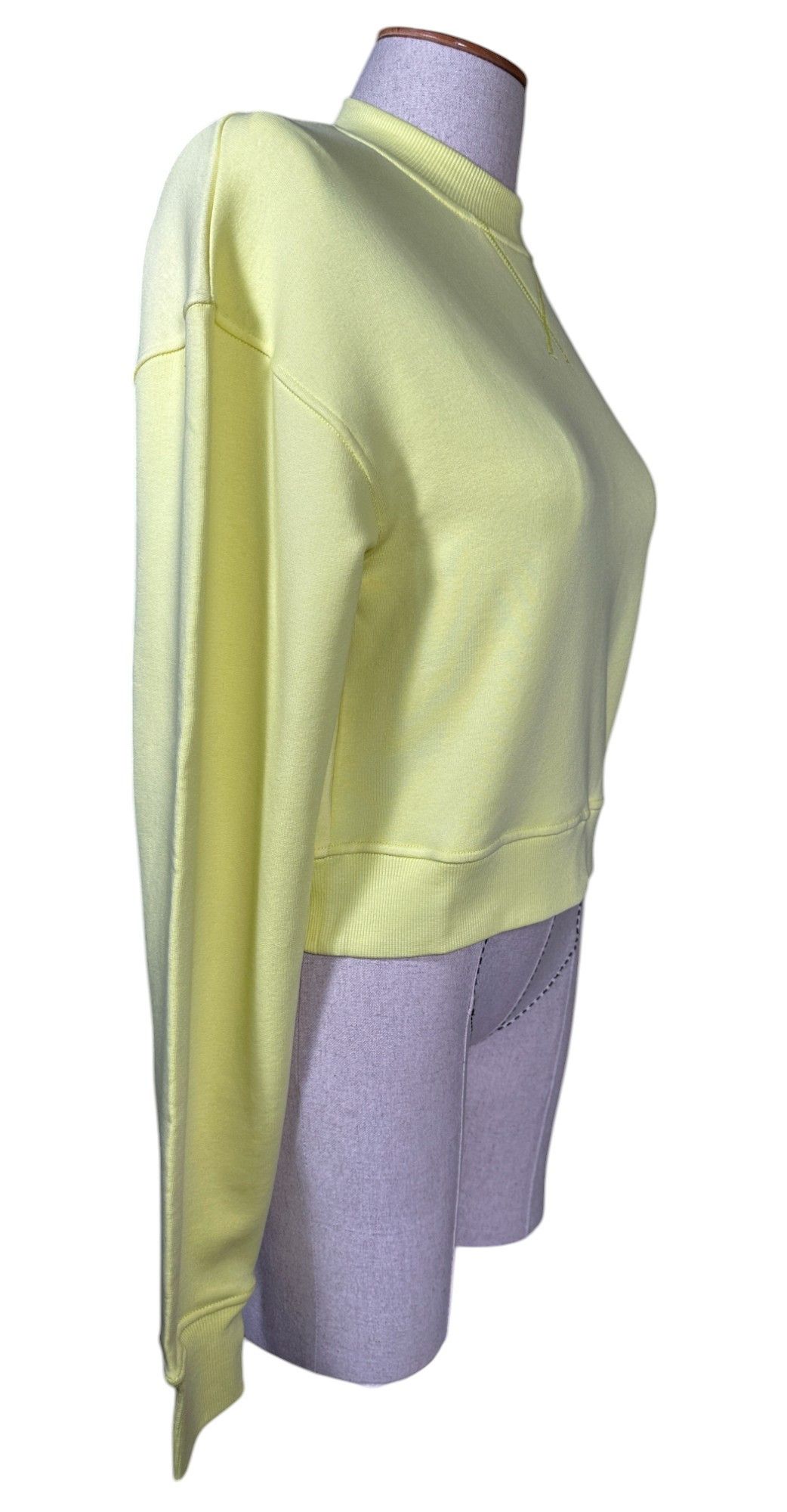 Sportmax Yellow Cherry Sweatshirt Cropped Size M / US 6-8 / IT 42-44 - 3 Thumbnail