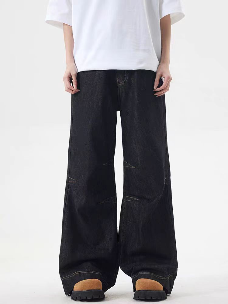 Japanese Brand × Jean Fried Street washed vintage baggy jeans Size US 32 / EU 48 - 1 Thumbnail