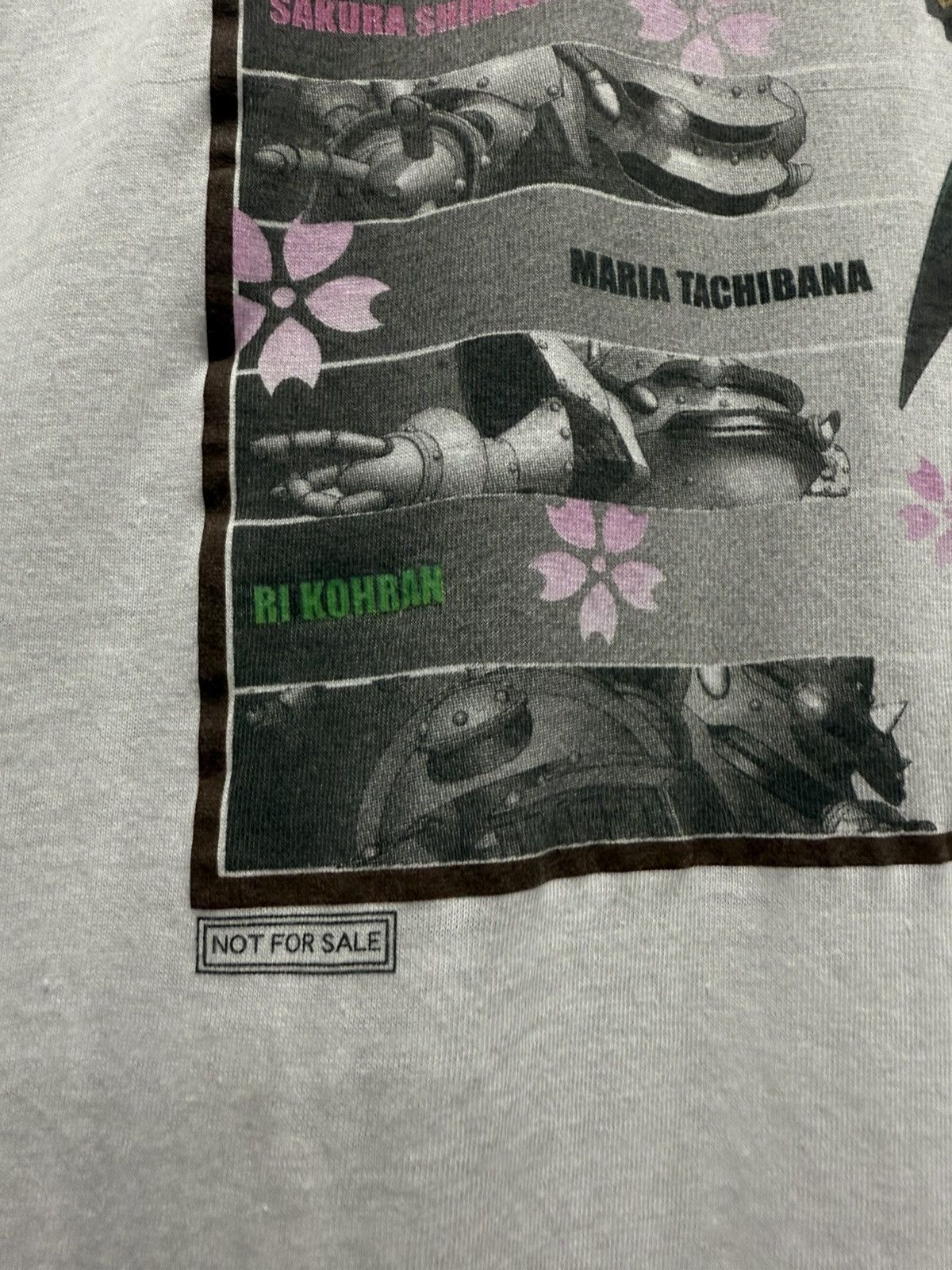 Anime × Optic Gaming × Vintage Vintage 90s Sakura Shingun Wars Video Game Japan Tee Size US M / EU 48-50 / 2 - 3 Thumbnail