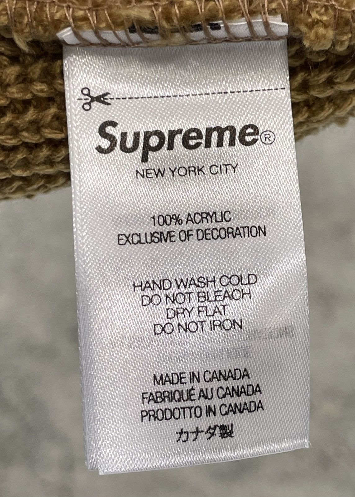 Supreme Supreme Loose Gauge Beanie Size ONE SIZE - 4 Thumbnail
