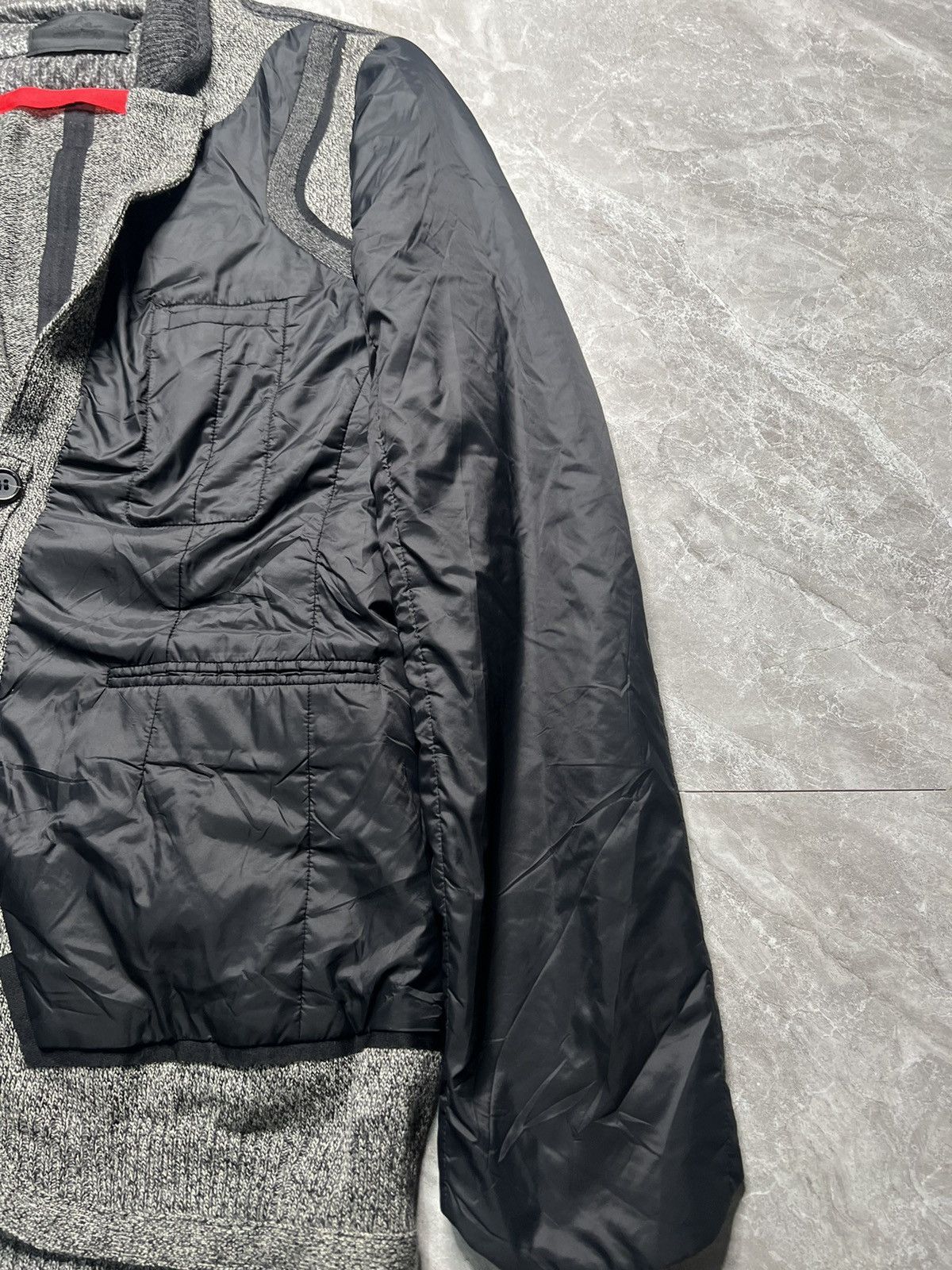 Undercover Undercover A/W 09 Earmuff Maniac Knit Switching Jacket Size US XL / EU 56 / 4 - 4 Thumbnail
