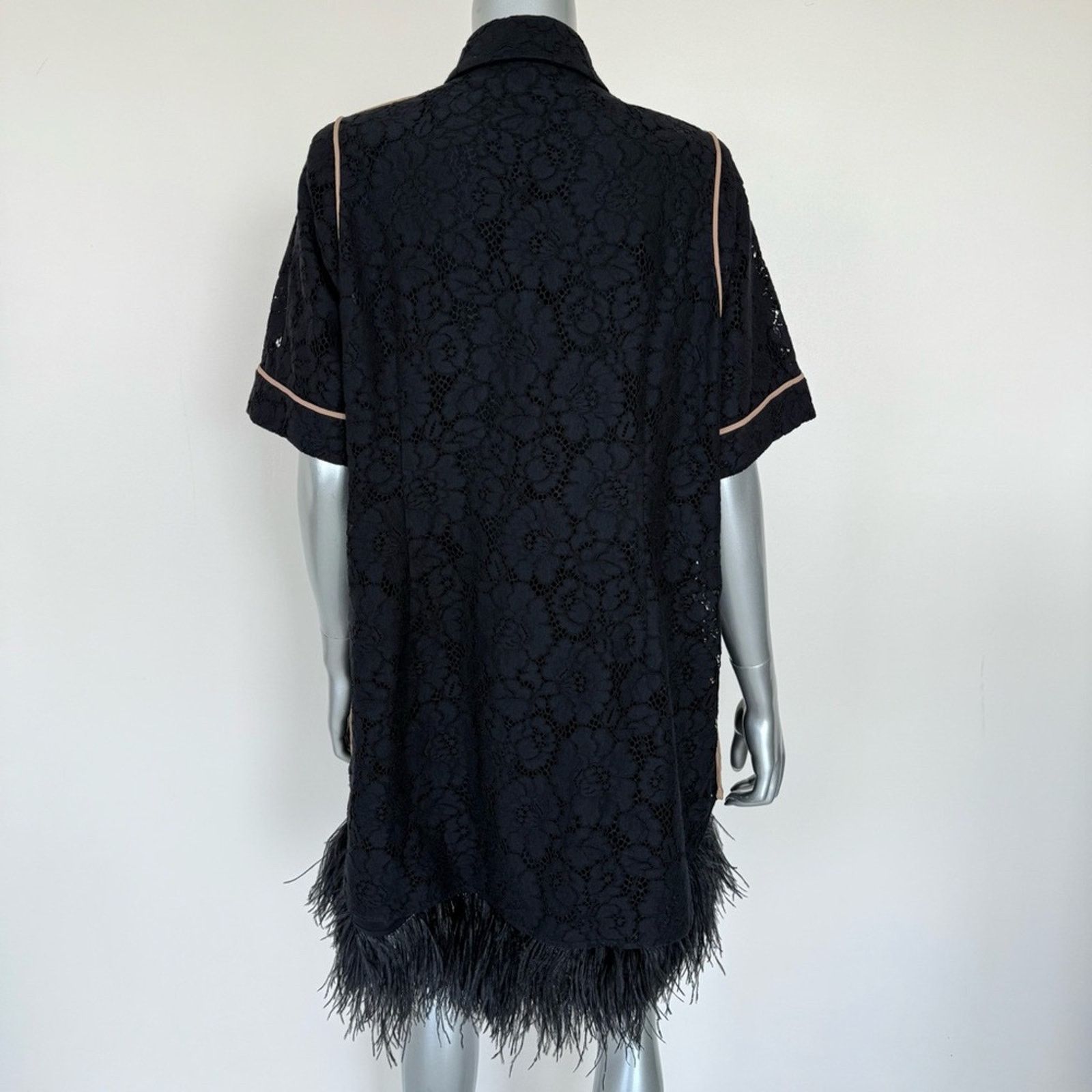 No. 21 No. 21 Women dress with feathers size 46IT or 10US 2500$ Size L / US 10 / IT 46 - 7 Thumbnail