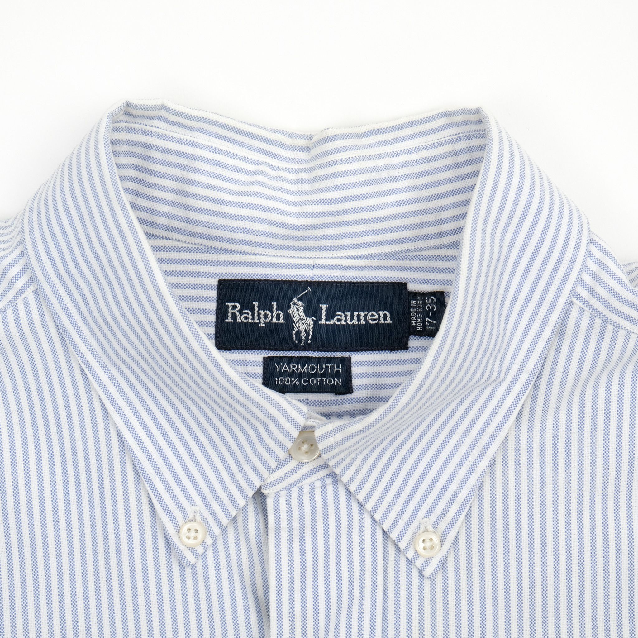 Ralph Lauren × Vintage 【90s Ralph Lauren / OXFORD B.D. SHIRT (YARMOUTH) / SIZE XL】 Size US XL / EU 56 / 4 - 3 Thumbnail