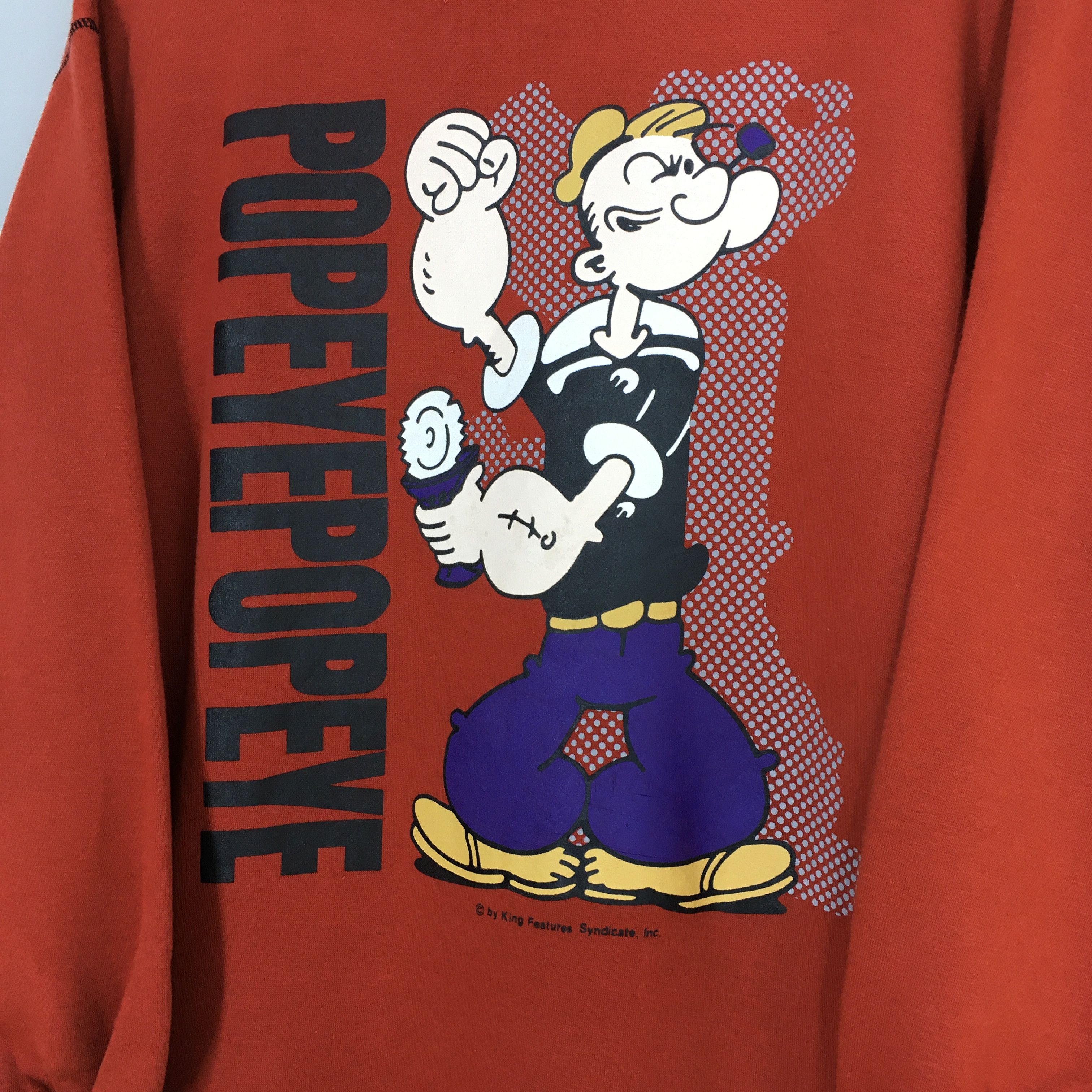 Disney Vintage Popeye And The Sailor Man Sweatshirt Medium Size US M / EU 48-50 / 2 - 4 Thumbnail