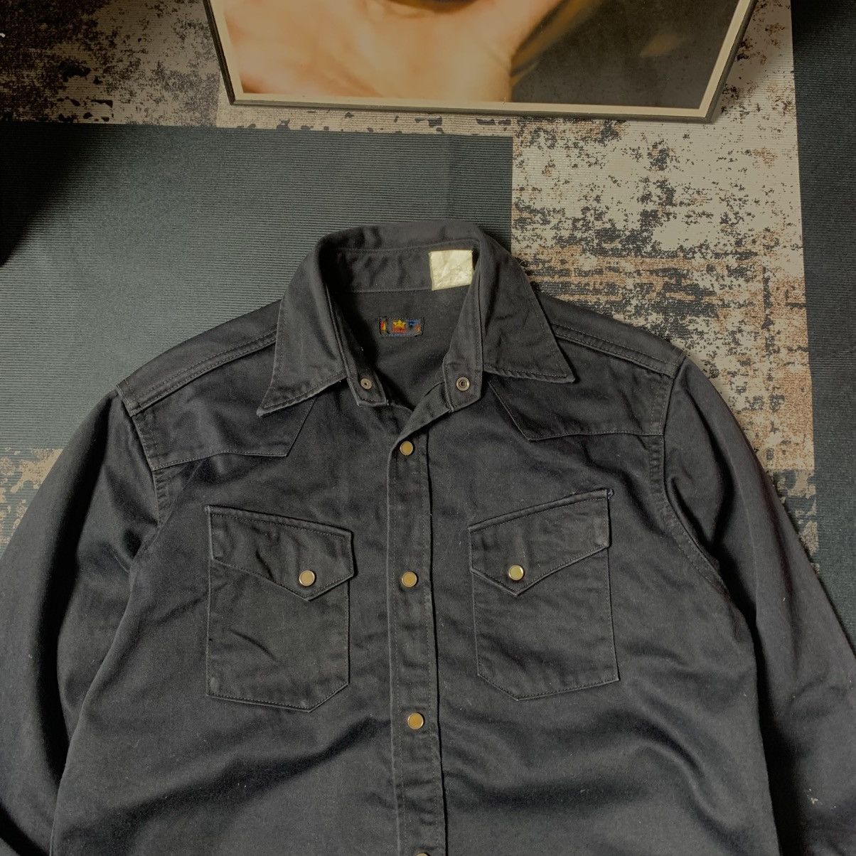 Skull Jeans by an Alchemist ‼️RARE‼️ Skull Jeans Button Up Shirt Size US L / EU 52-54 / 3 - 2 Thumbnail