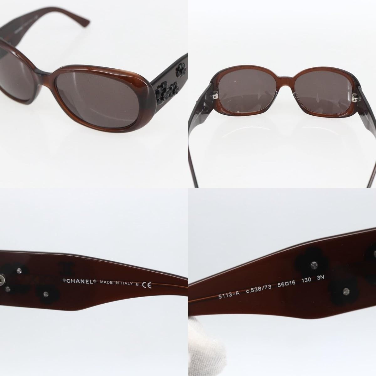 Chanel Chanel Camelia 5113 Sunglasses Size ONE SIZE - 4 Thumbnail