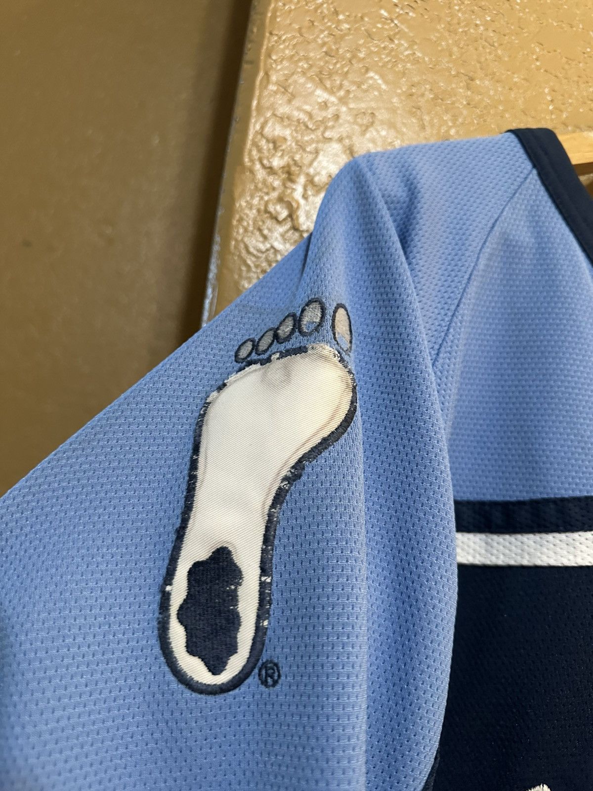 Nike distressed vintage Nike UNC Carolina Tar Heels hockey jersey Size US XXL / EU 58 / 5 - 3 Thumbnail