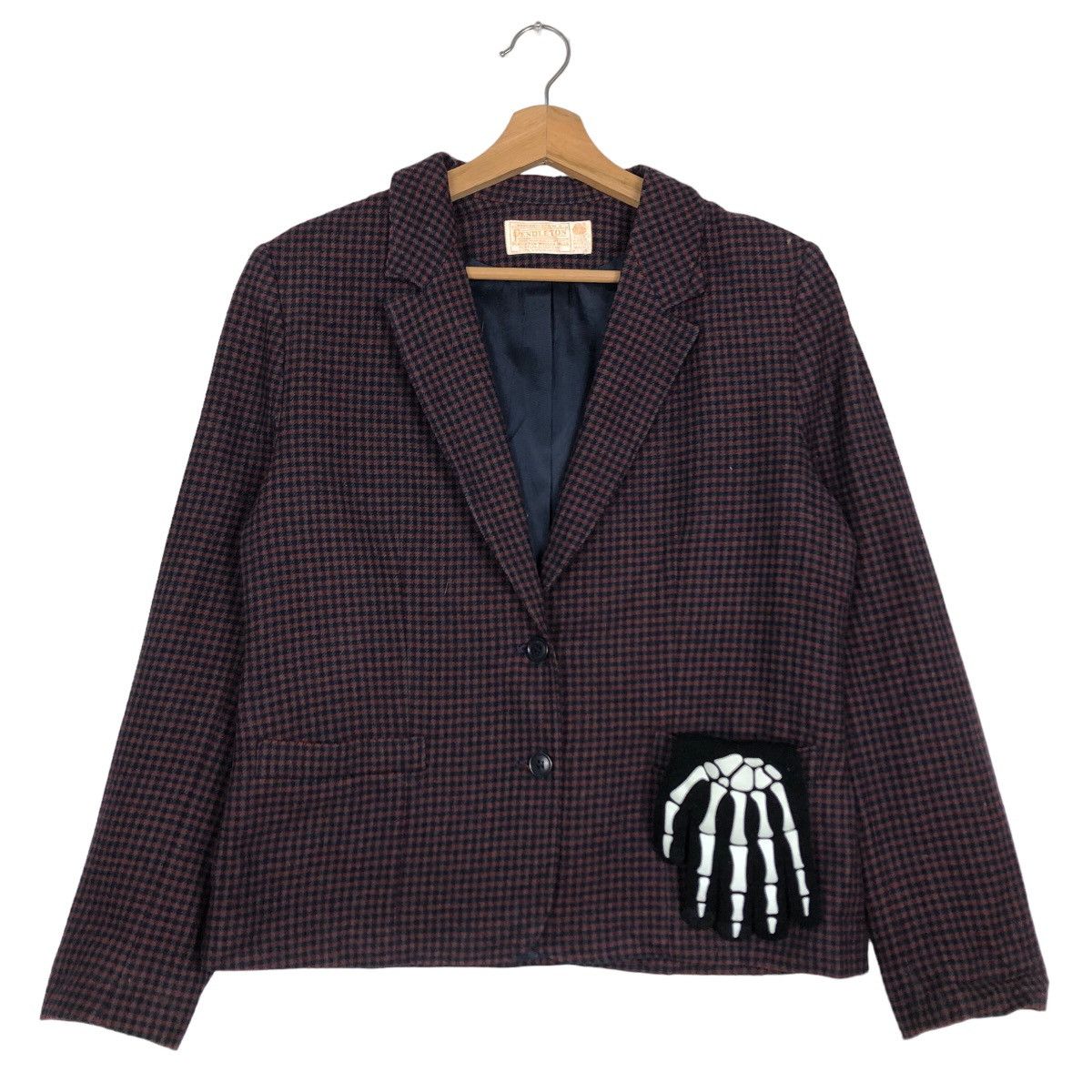Pendleton 🔥90s Vintage Pin Striped Chore Jacket Pendelton Made in USA Size US M / EU 48-50 / 2 - 2 Thumbnail