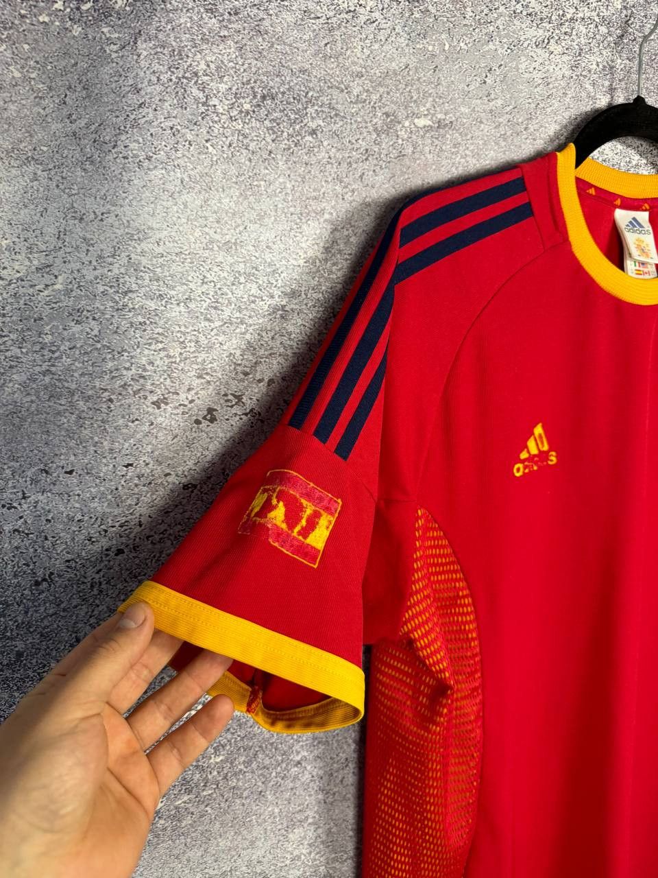 Adidas RAUL Vintage Spain National Team 2001 Adidas Soccer Jersey Size US M / EU 48-50 / 2 - 5 Thumbnail