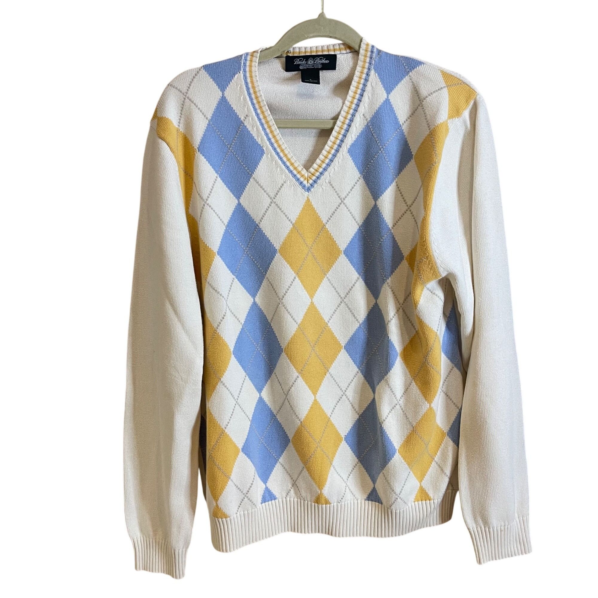 Brooks Brothers Brooks Brothers Vintage Mens Sweater Size Large Size US L / EU 52-54 / 3 - 6 Thumbnail