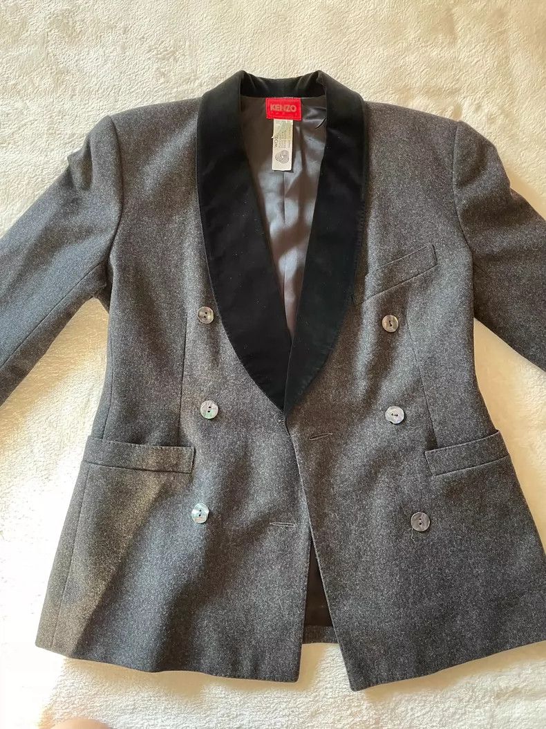 Kenzo KENZO Gray used wool suit Size XS / US 0-2 / IT 36-38 - 1 Thumbnail