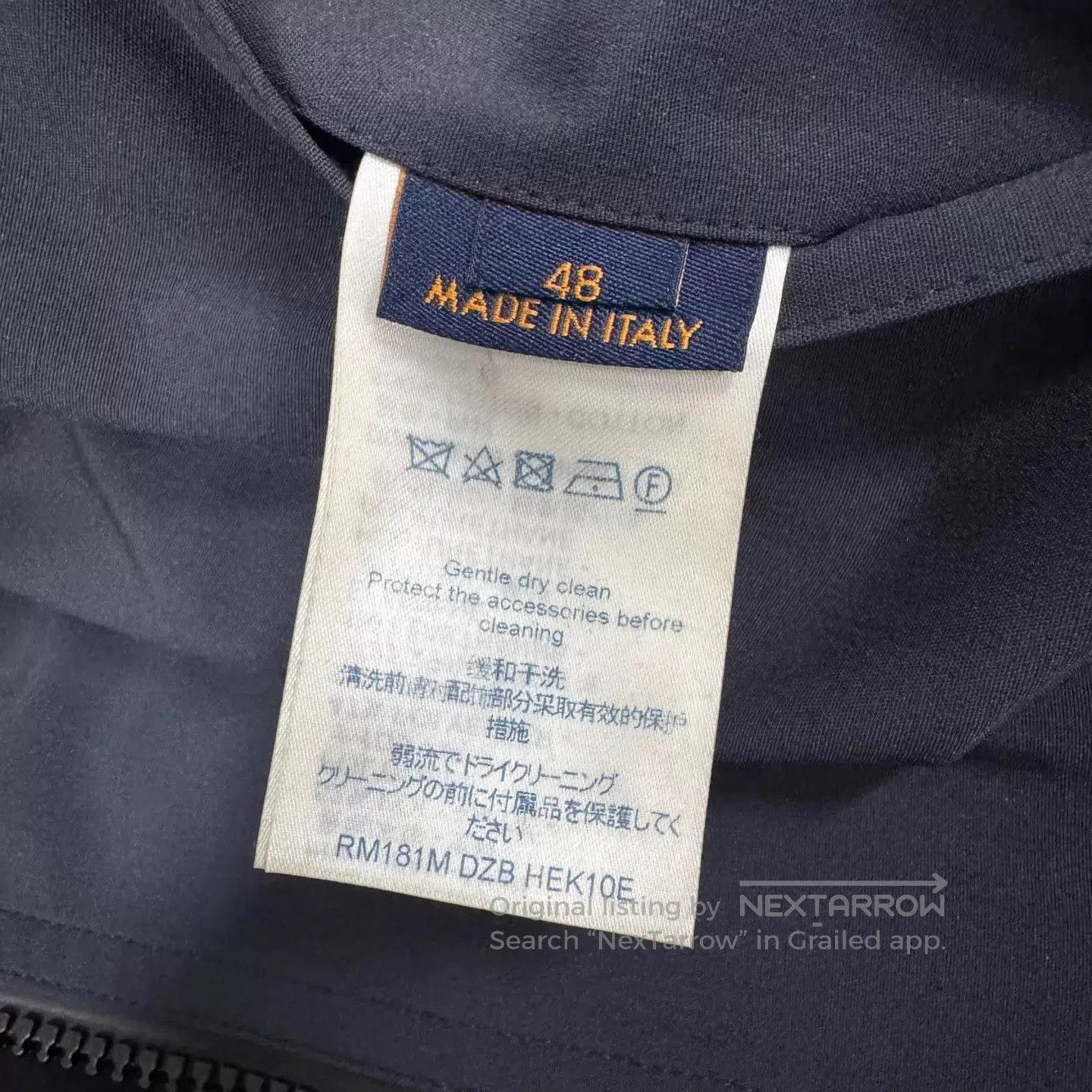 Louis Vuitton Multi-Color Zip-Up Light Jacket Size M. Size US M / EU 48-50 / 2 - 6 Thumbnail