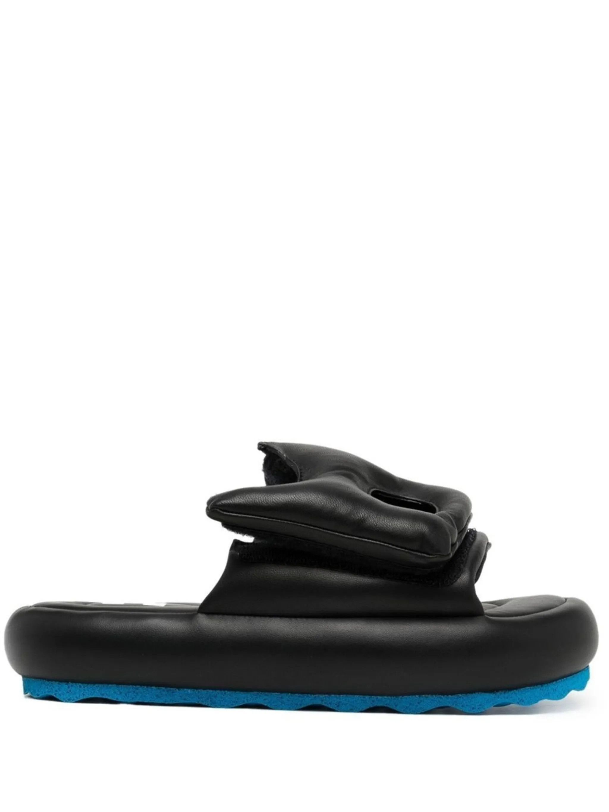 Off-White o1y0225 Slippers in Black Size US 8 / EU 41 - 1 Thumbnail