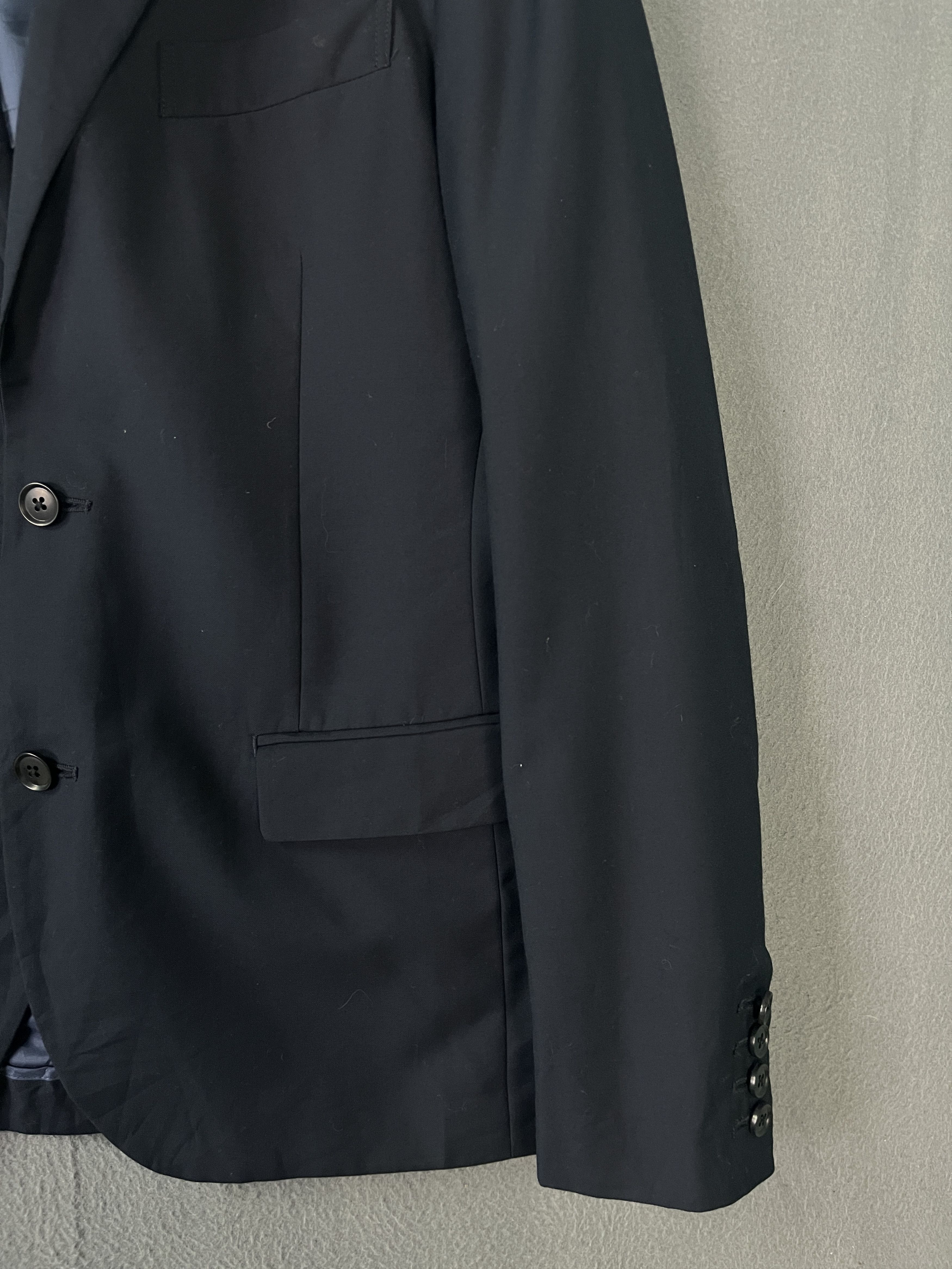 Tete Homme Tete Due Kazutaka Katoh Black Blazer Size US M / EU 48-50 / 2 - 5 Thumbnail