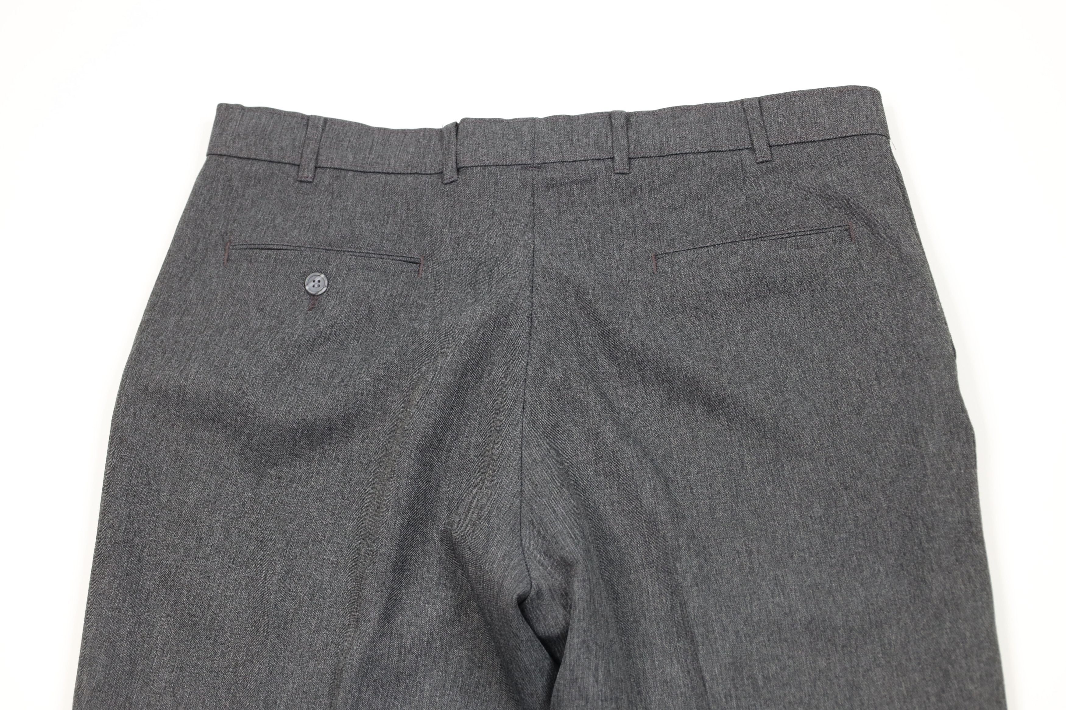 Levi's Vintage 90s Levis Knit Wide Leg Chino Pants Dark Gray Size US 38 / EU 54 - 13 Thumbnail