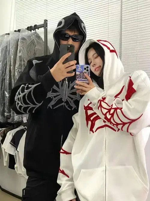 Japanese Brand New Vintage Retro Designer Spiderman Venom Full Zip-Up Size US L / EU 52-54 / 3 - 2 Thumbnail