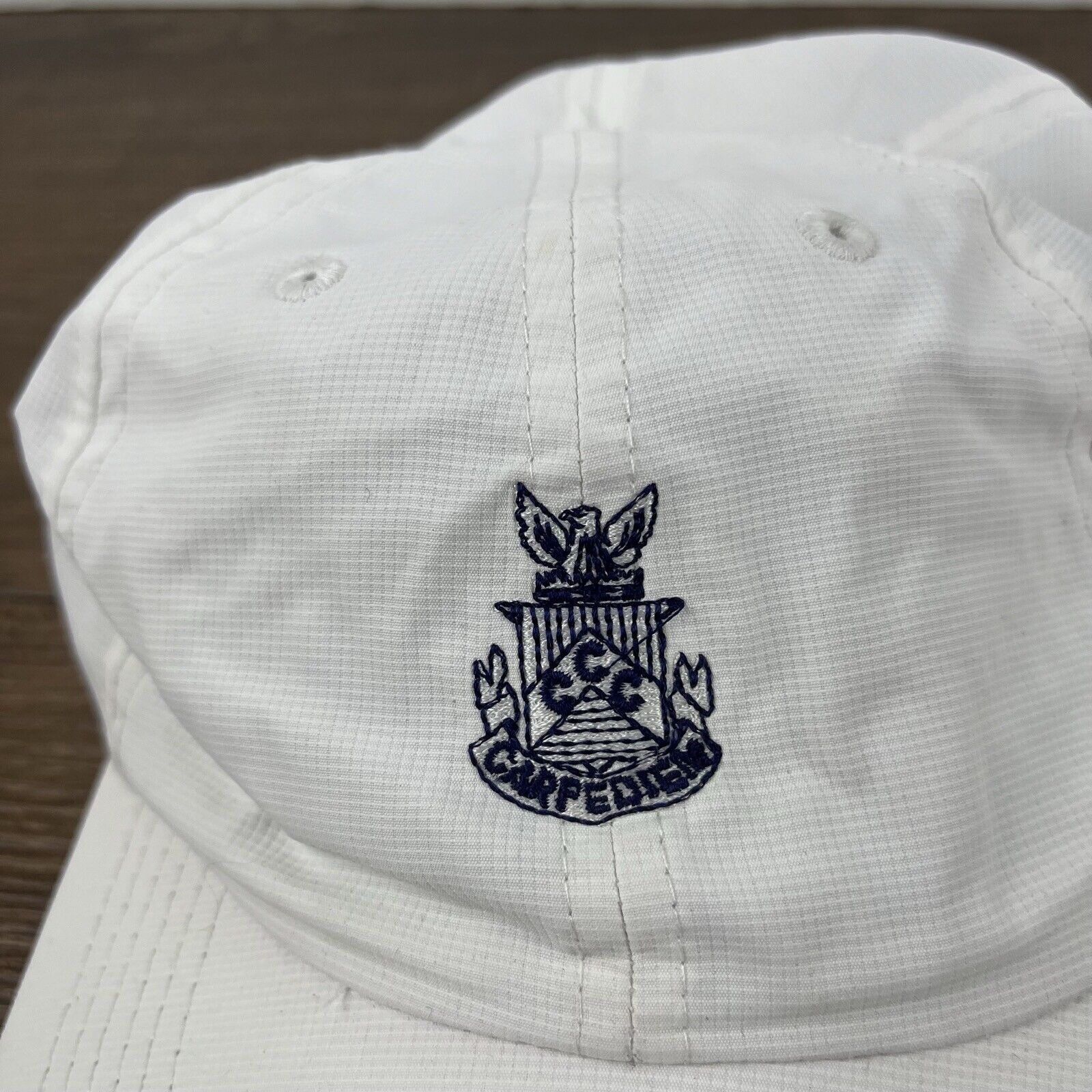 Other Georgia's Golf Channel Hat Carpediegup CCC White Hat Adjusta Size ONE SIZE - 10 Thumbnail