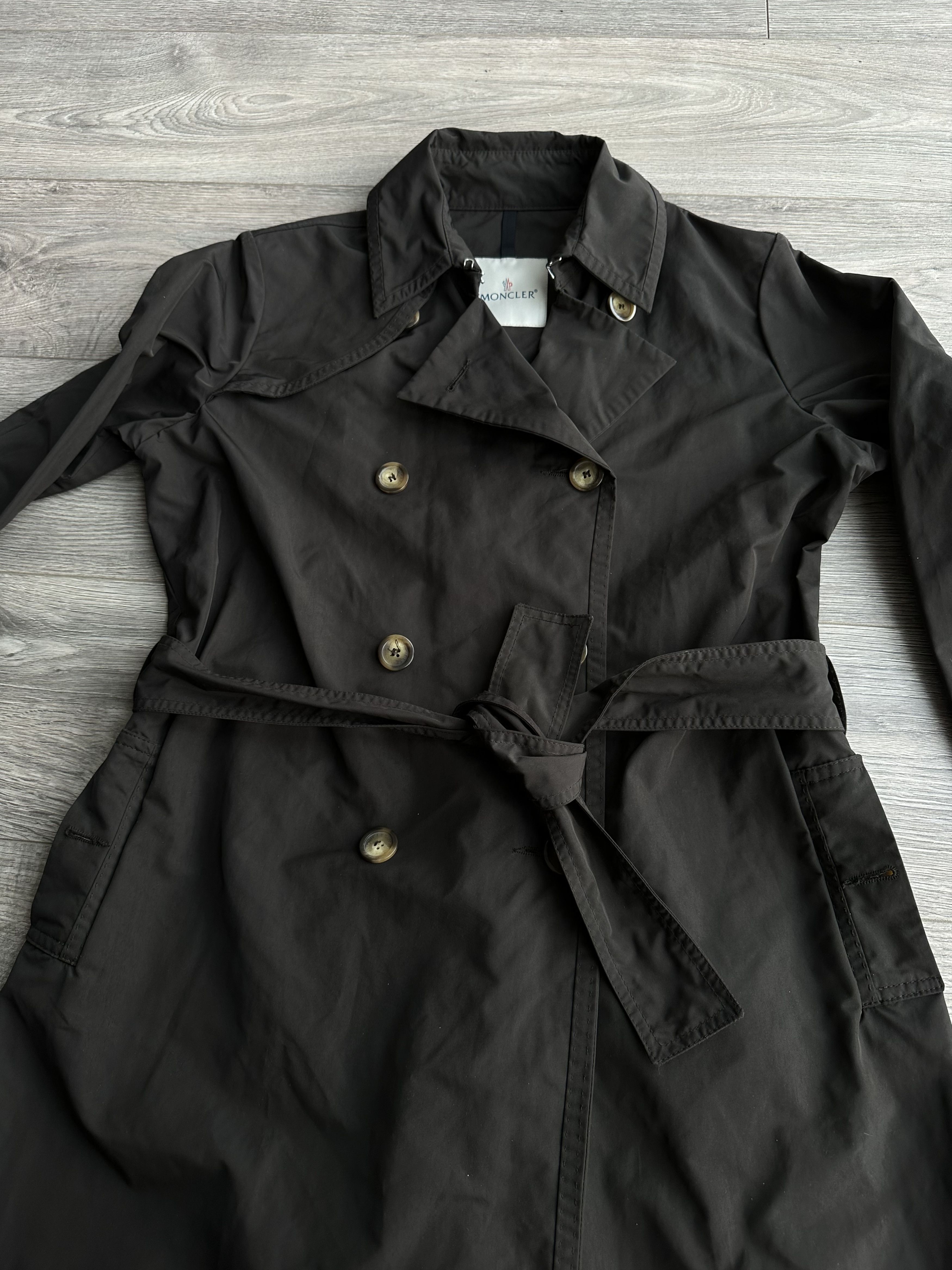 Moncler Moncler Trench Coat Size L / US 10 / IT 46 - 5 Thumbnail