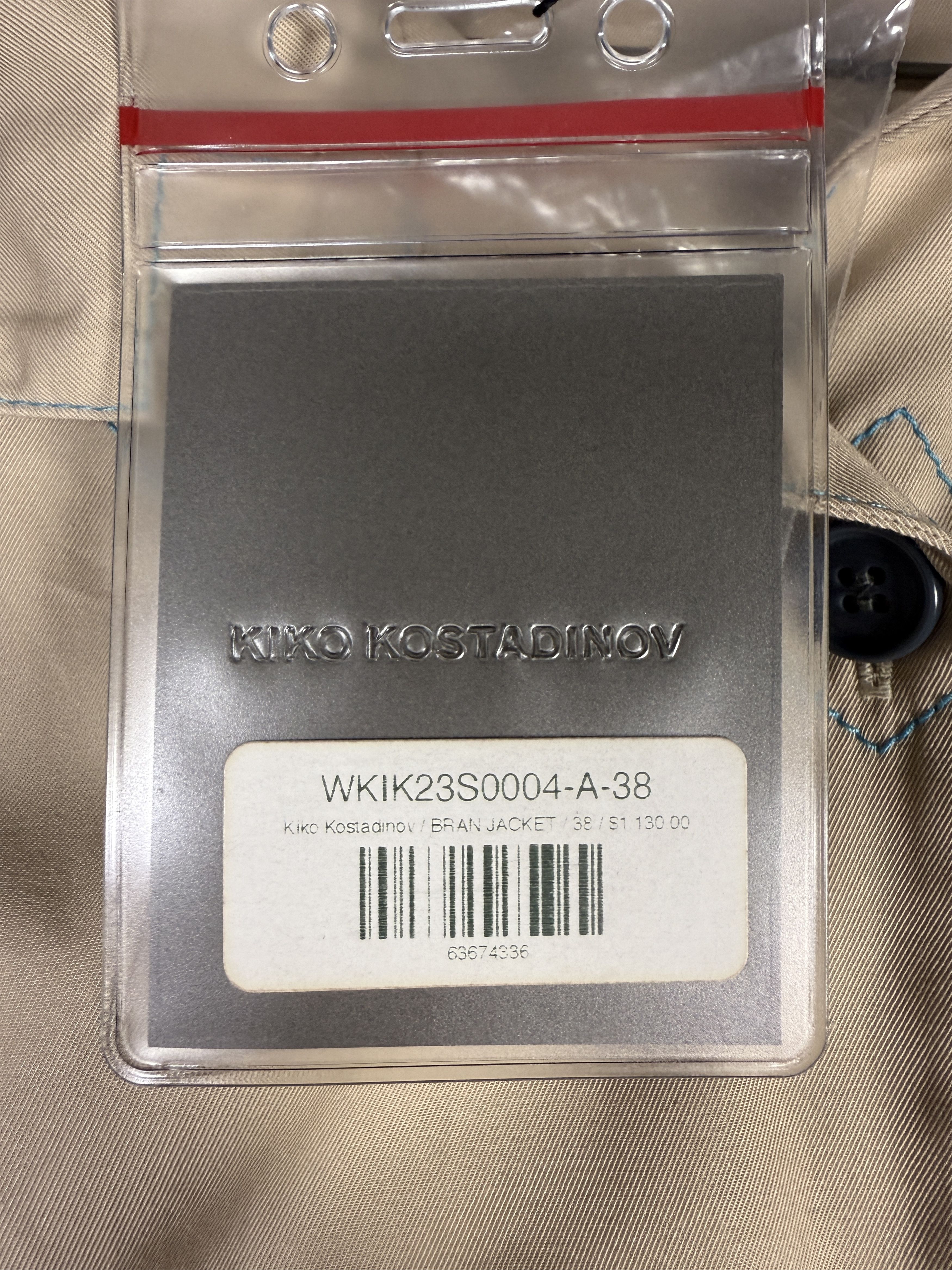 Kiko Kostadinov $1130 Kiko Kostadinov Bran Jacket Size XS / US 0-2 / IT 36-38 - 9 Thumbnail