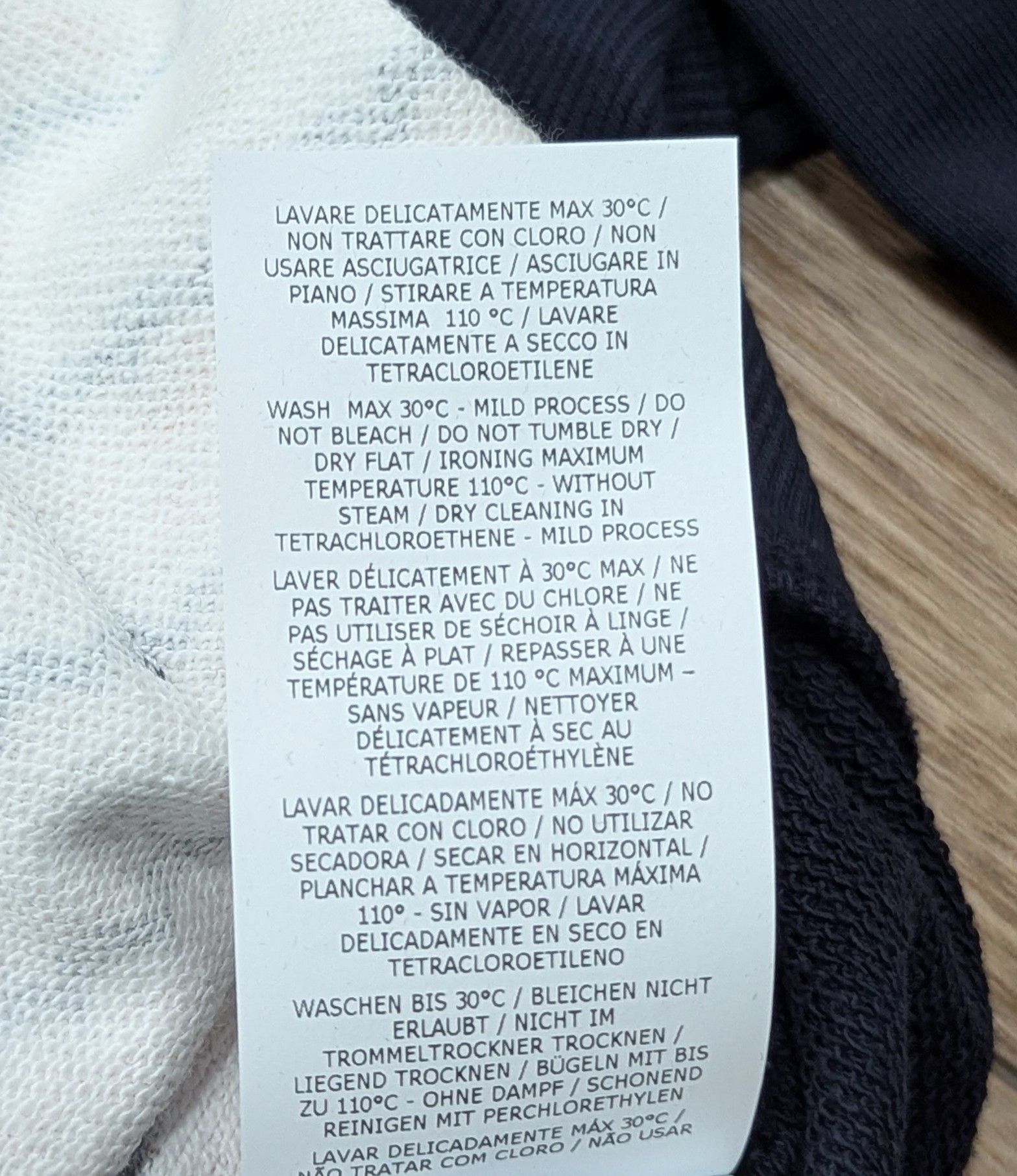 Missoni M Missoni Chevron Zip Up Hoodie Blue Multi Medium Size US M / EU 48-50 / 2 - 5 Thumbnail