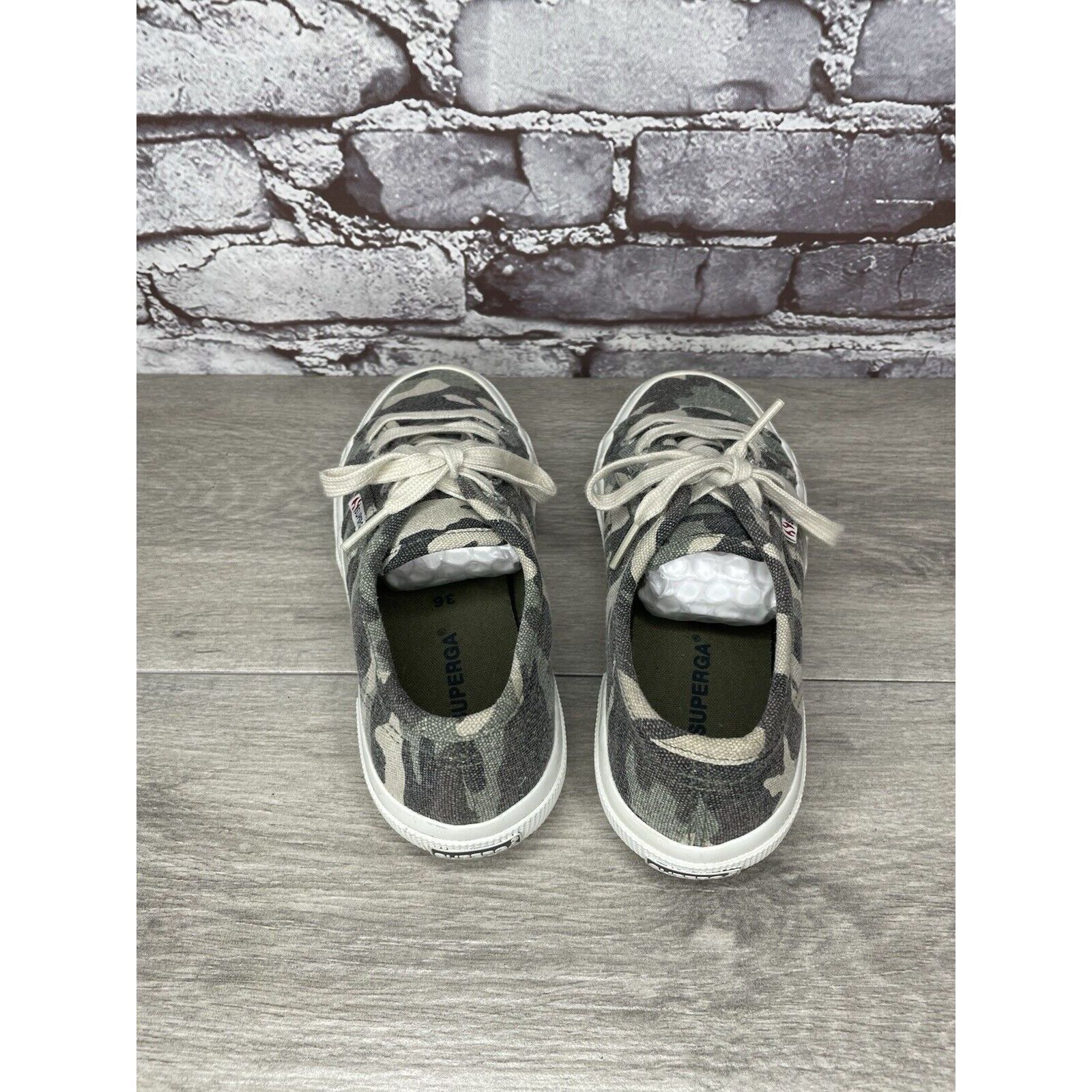 Superga Superga Camo Army Canvas Fabric Lace Up Casual Sneakers Shoe Size US 6 / IT 36 - 5 Thumbnail