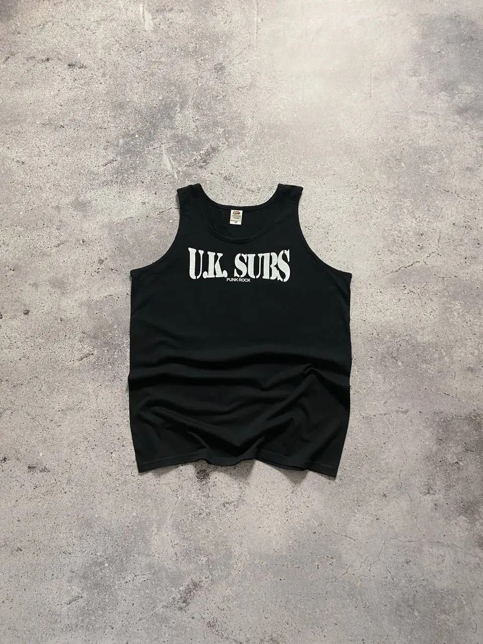 Band Tees U.K. SUBS CHARLIE HARPER PUNK ROCK BAND TANK TOP Size US XL / EU 56 / 4 - 1 Thumbnail