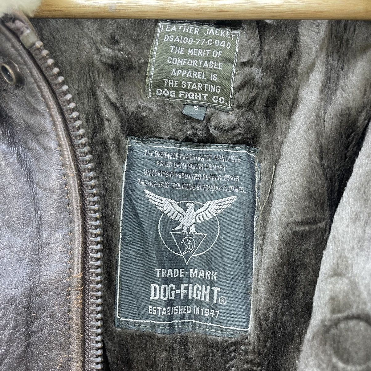 Aviator Nation 💥Vintage 80 Dog Fight A2 Leather Jacket Size US M / EU 48-50 / 2 - 15 Thumbnail