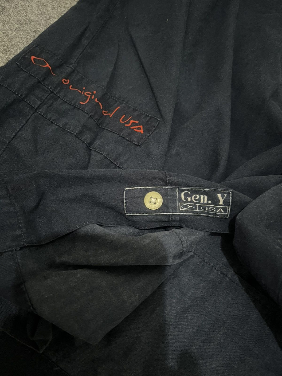 Japanese Brand Blue shirt generation Y Size US XL / EU 56 / 4 - 6 Thumbnail
