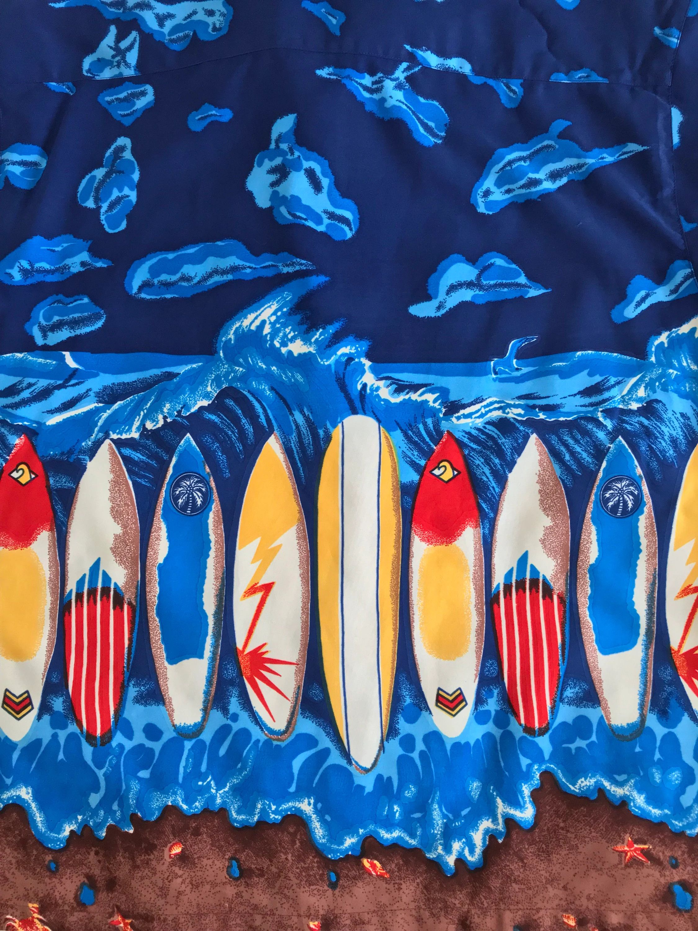 Vintage 90s Hawaiian Button Up Shirt Surf Tropical Short Sleeve Size US M / EU 48-50 / 2 - 4 Thumbnail